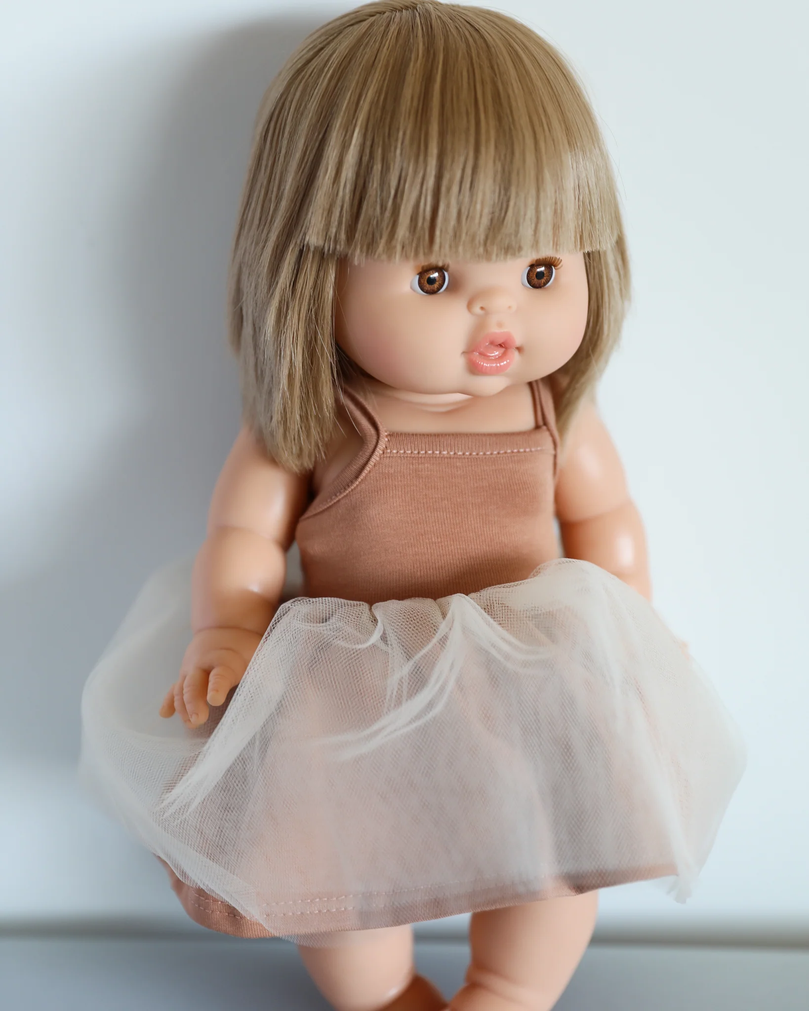 Minikane Doll Clothes | Doll Tutu Dress - Dusty Pink - Image 5