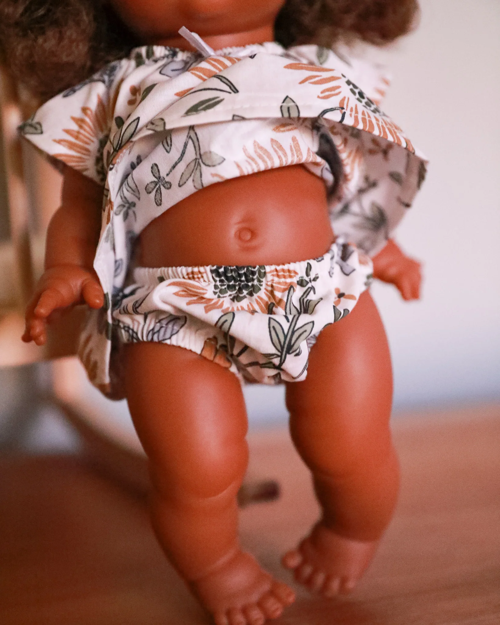 Minikane Doll Clothes | Baby Doll Underwear - Sunflower - Image 2