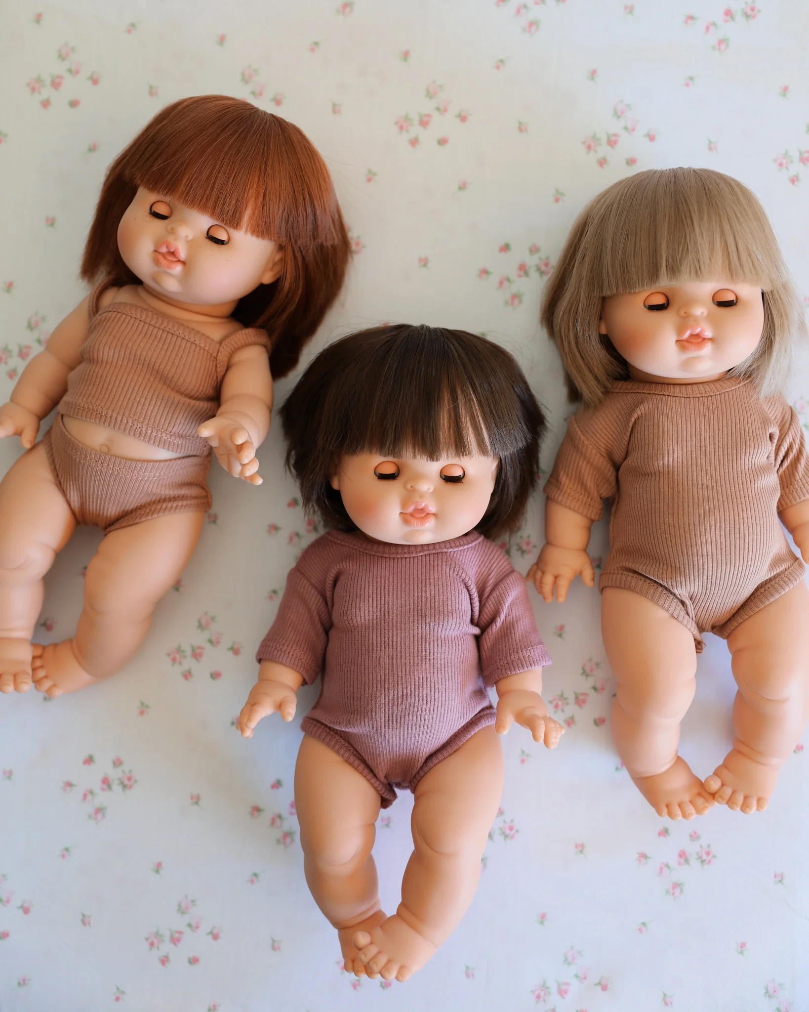 Minikane Doll Clothes | Baby Girl Doll Underwear (Beige) - Image 3