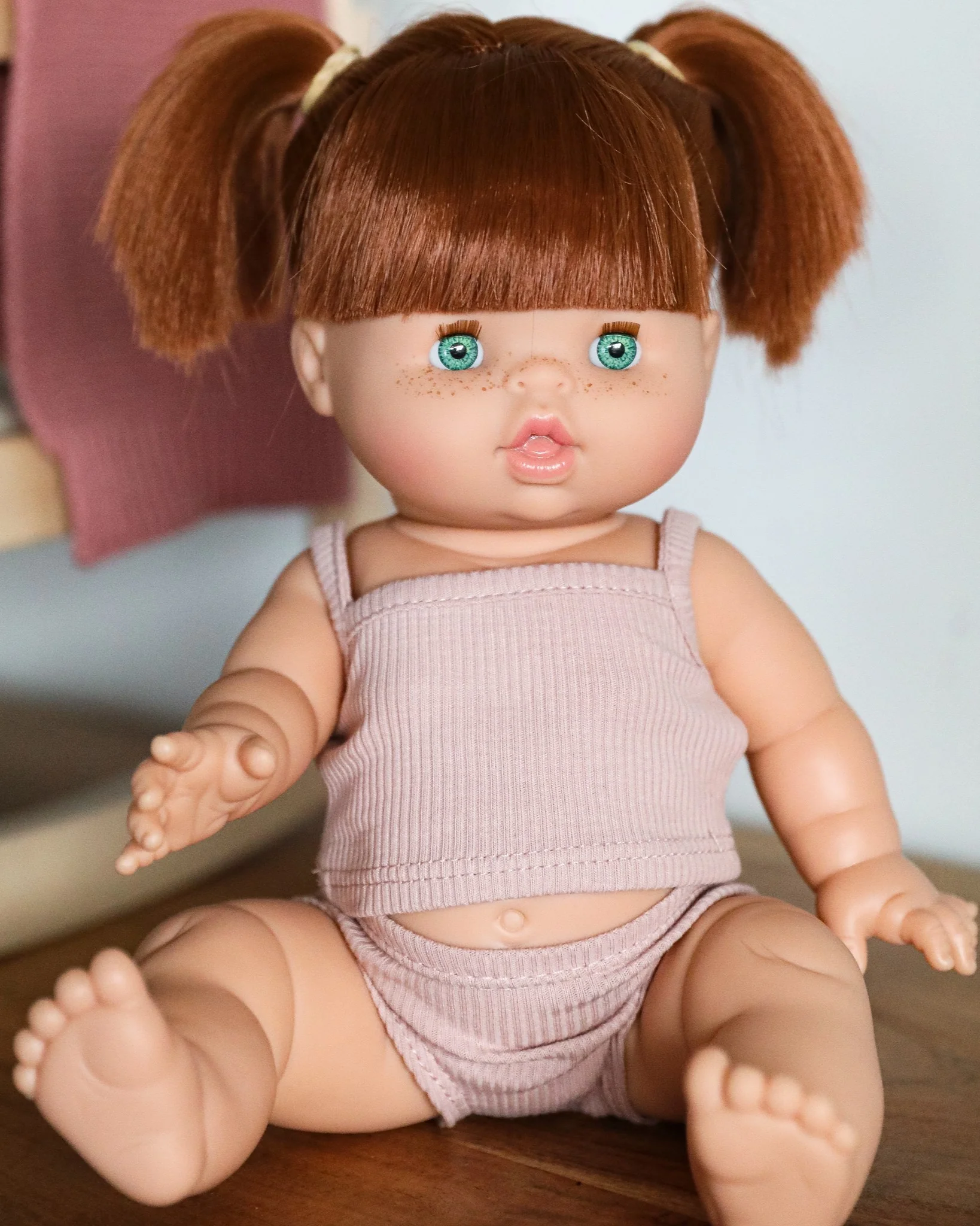 Minikane Doll Clothes | Baby Girl Doll Underwear Set (Petal) - Image 3