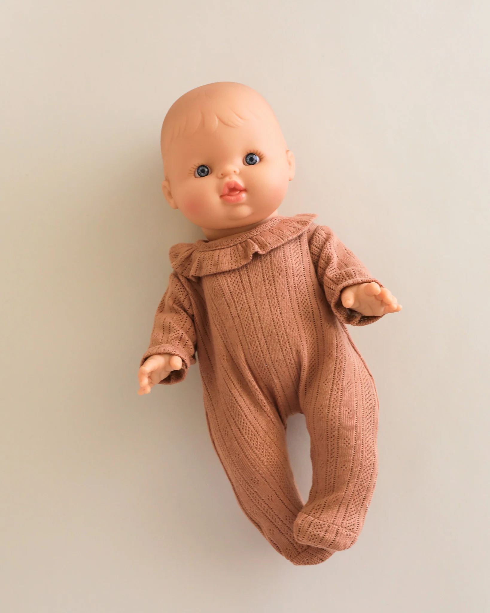 Minikane Doll Clothes | Doll Bodysuit - Brown - Image 3