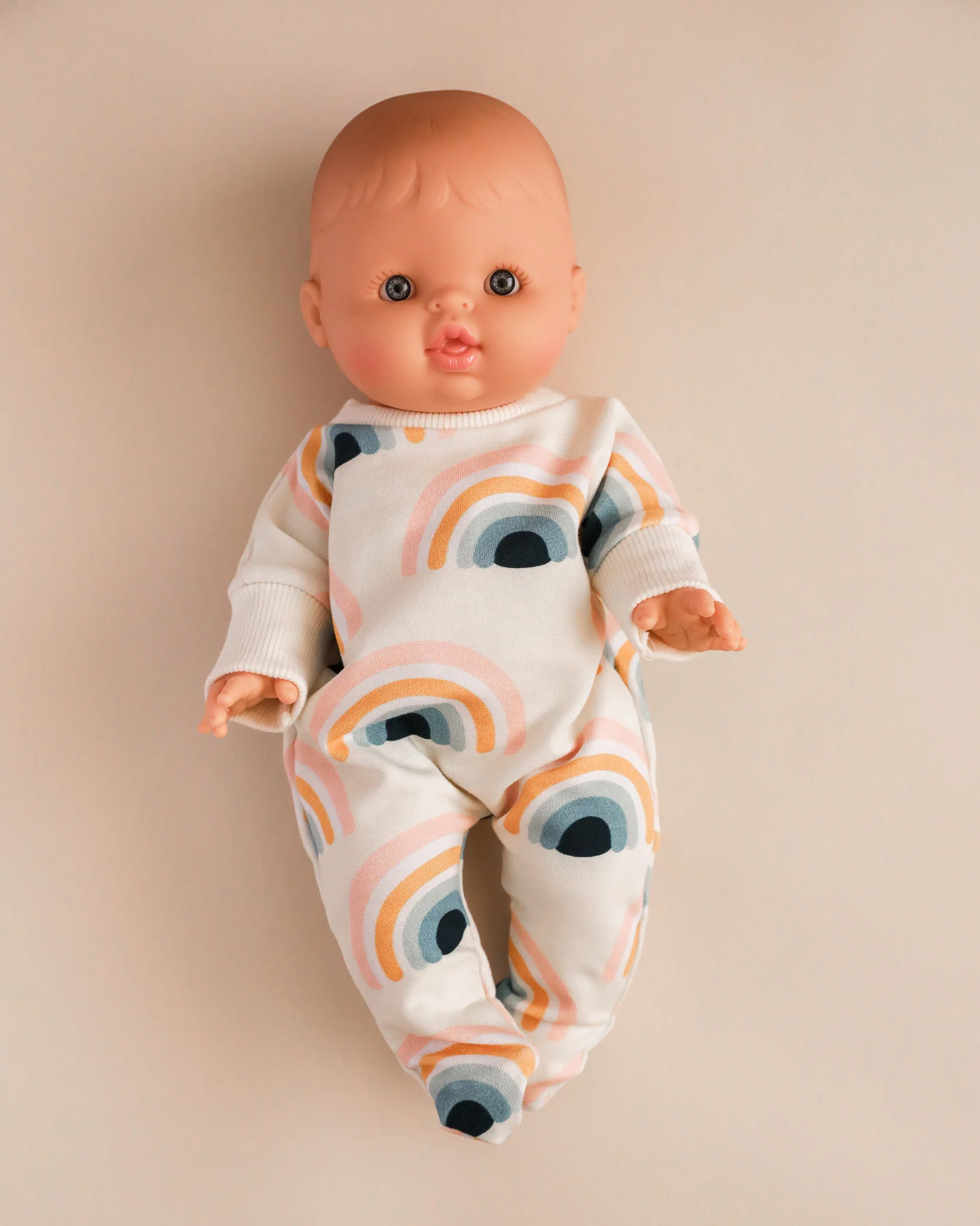 Minikane Doll Clothes | Doll Bodysuit - Rainbows - Image 2