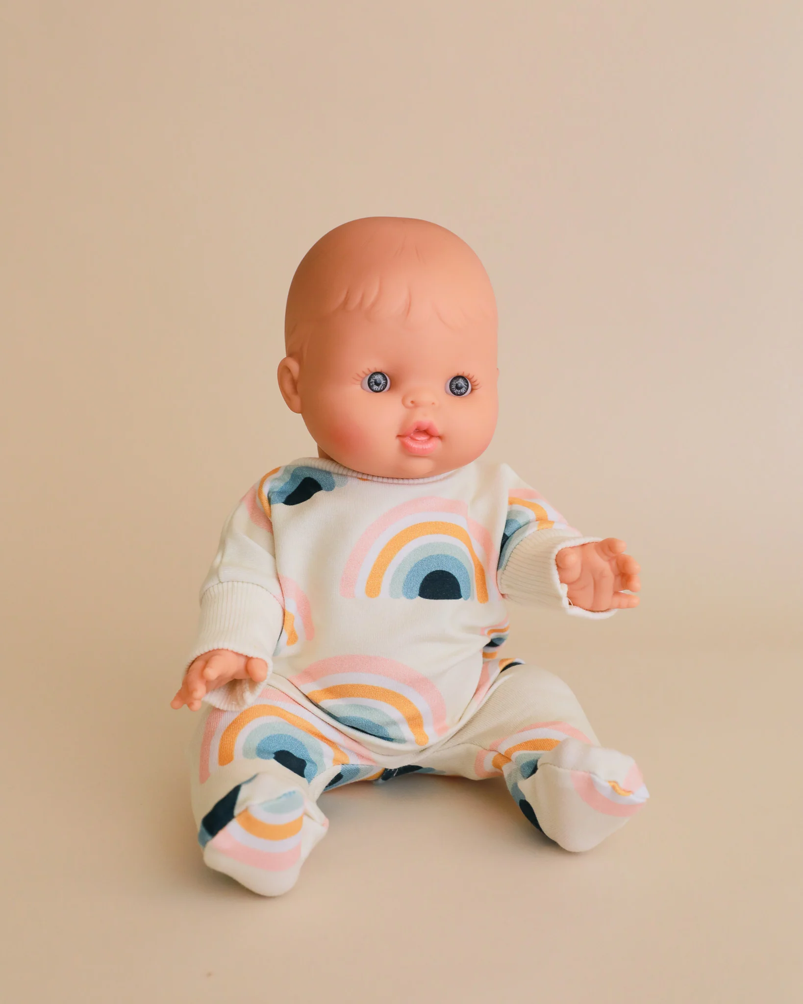 Minikane Doll Clothes | Doll Bodysuit - Rainbows - Image 3