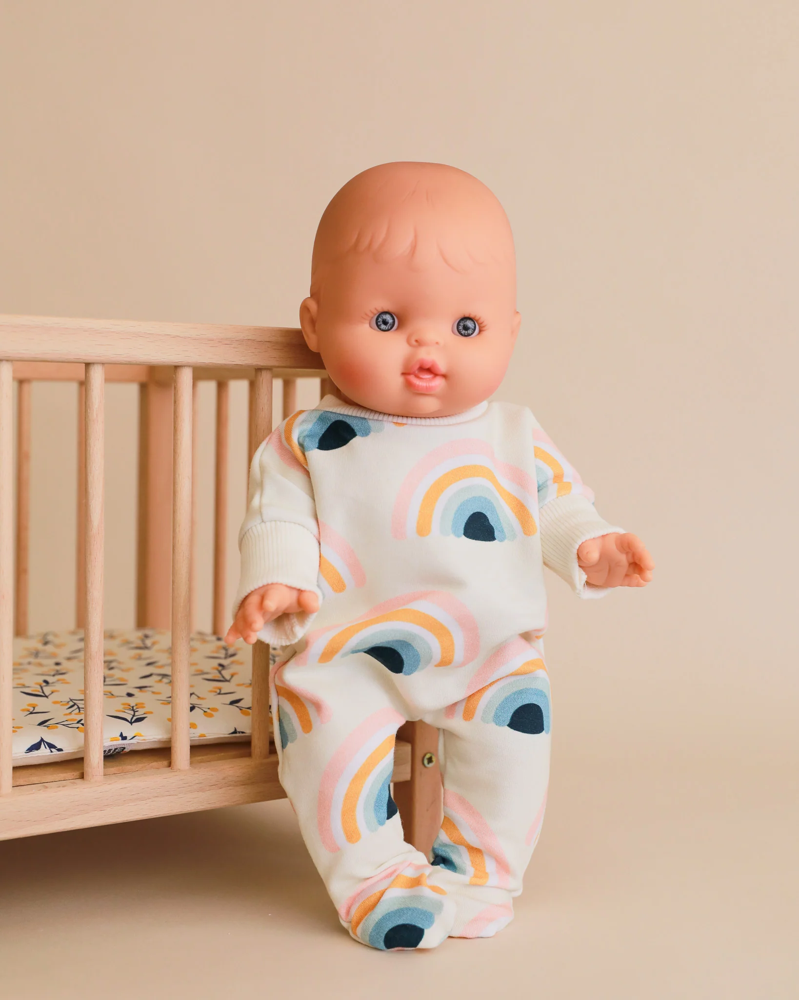 Minikane Doll Clothes | Doll Bodysuit - Rainbows - Image 5