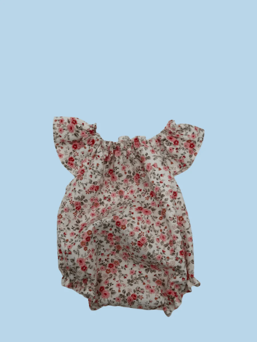 Minikane Doll Clothes | Doll Romper - Sweet Petals - Image 2