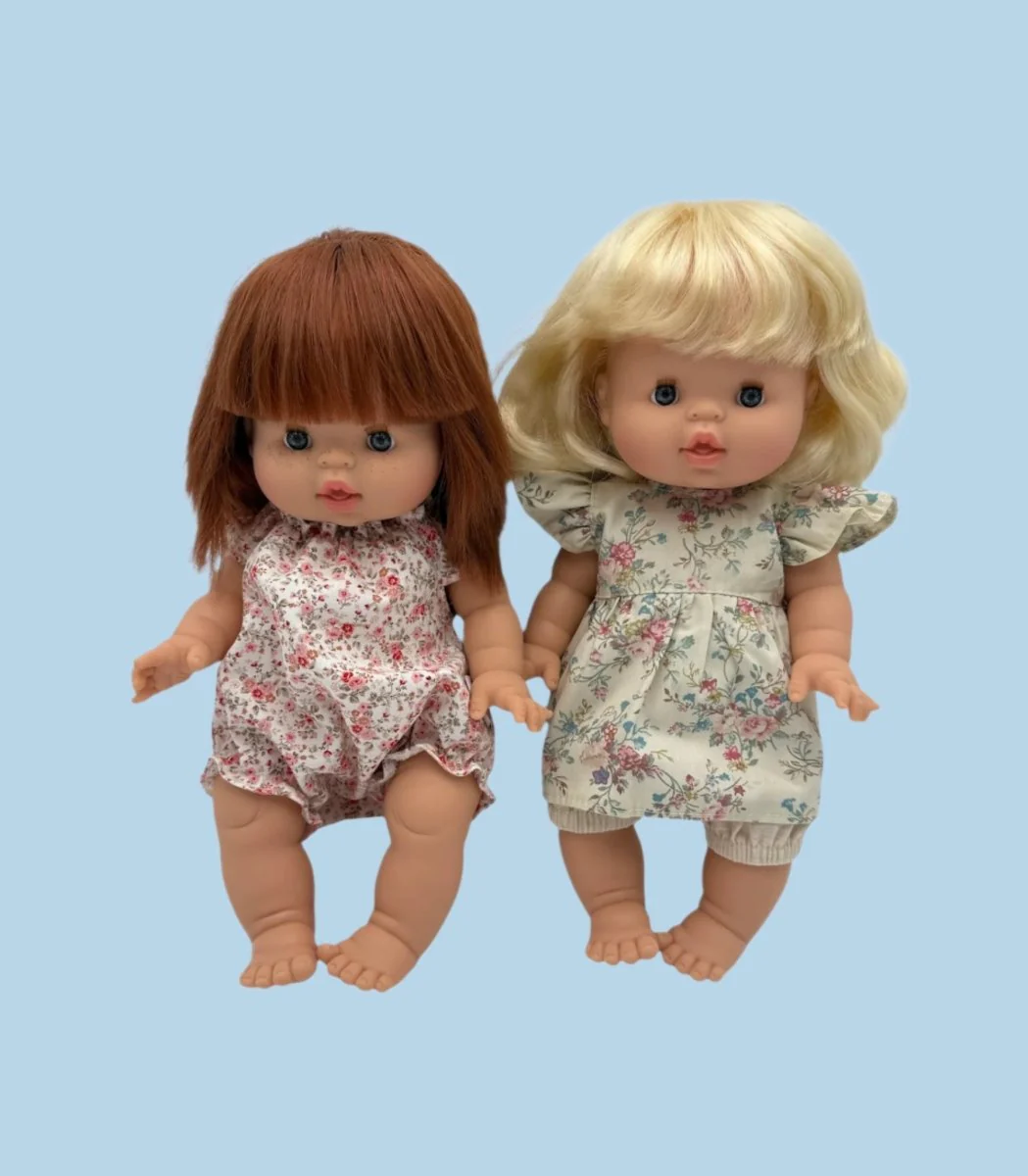Minikane Doll Clothes | Doll Romper - Sweet Petals - Image 3