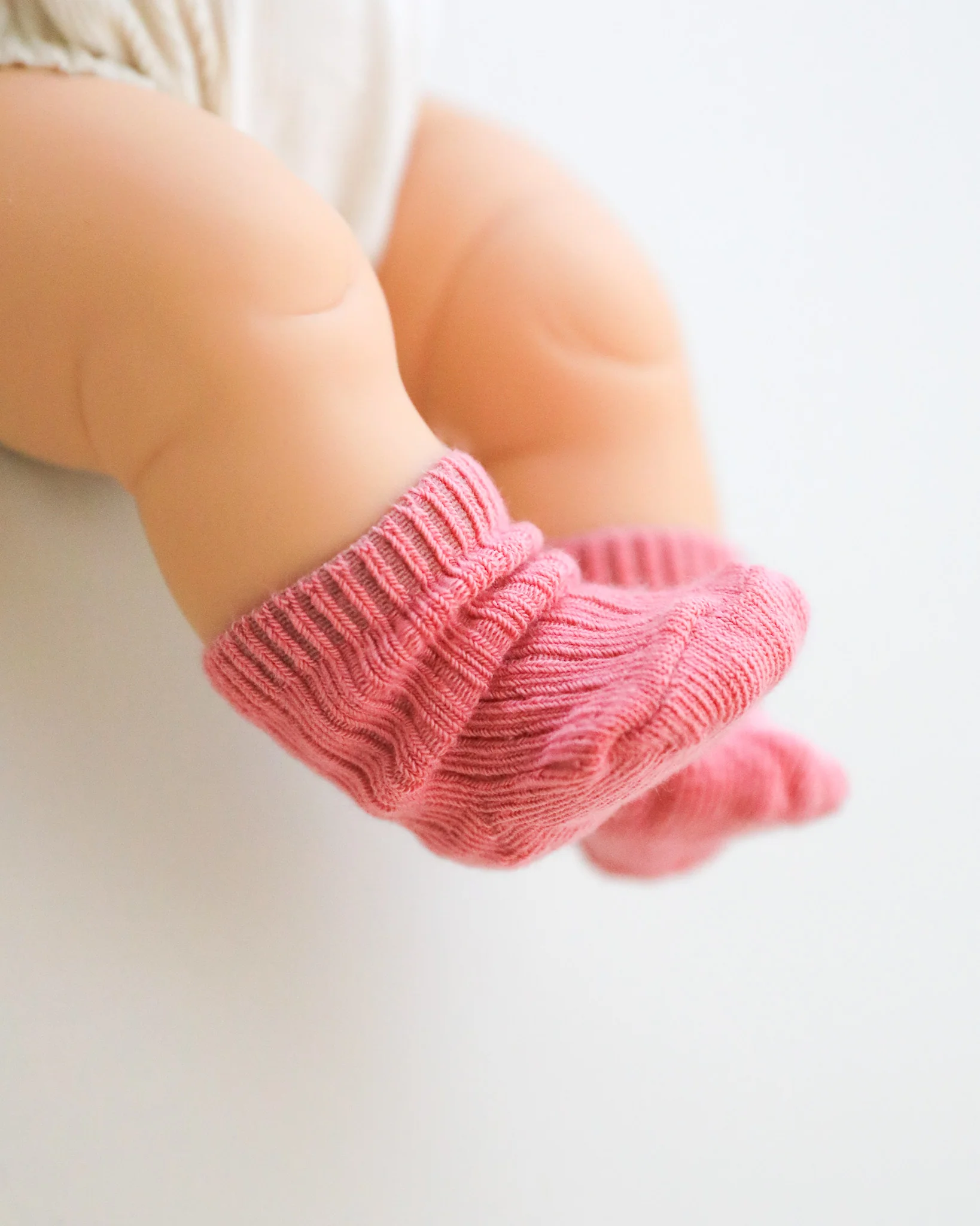 Minikane Doll Clothes | Doll Socks - Rose(1 Pair) - Image 2