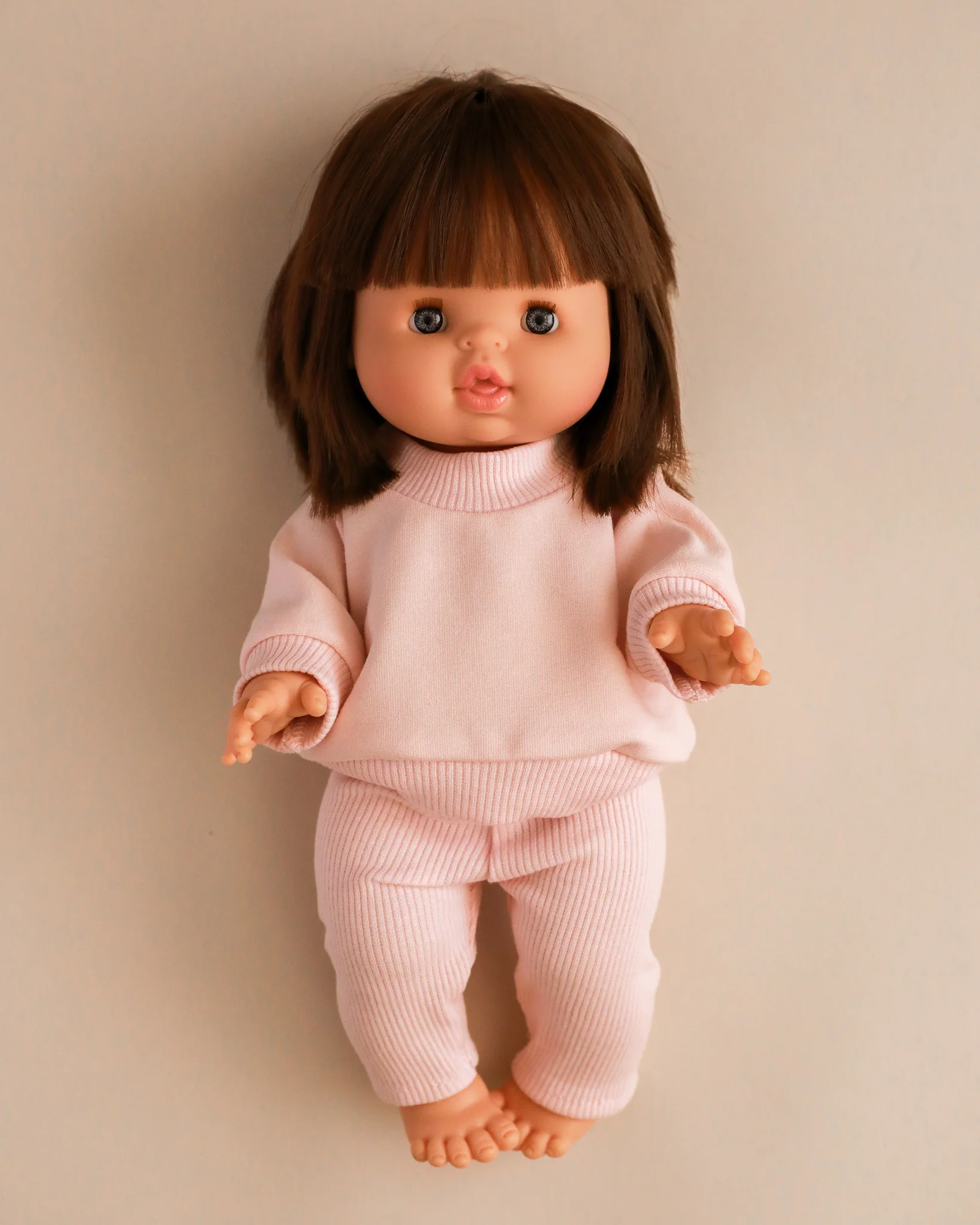 Minikane Doll Clothes | Doll Sweatshirt Set - Petal - Image 2