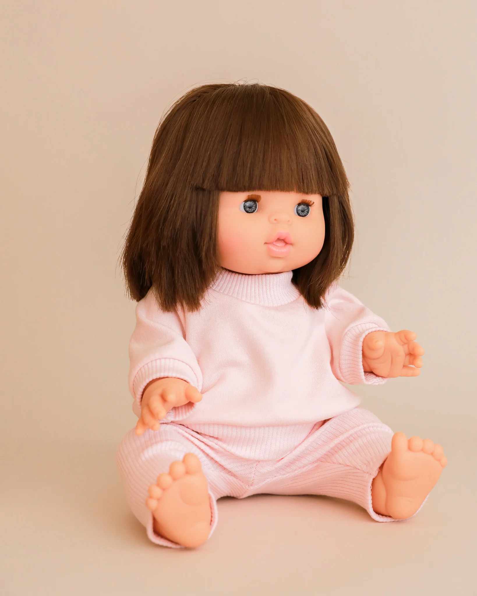Minikane Doll Clothes | Doll Sweatshirt Set - Petal - Image 5