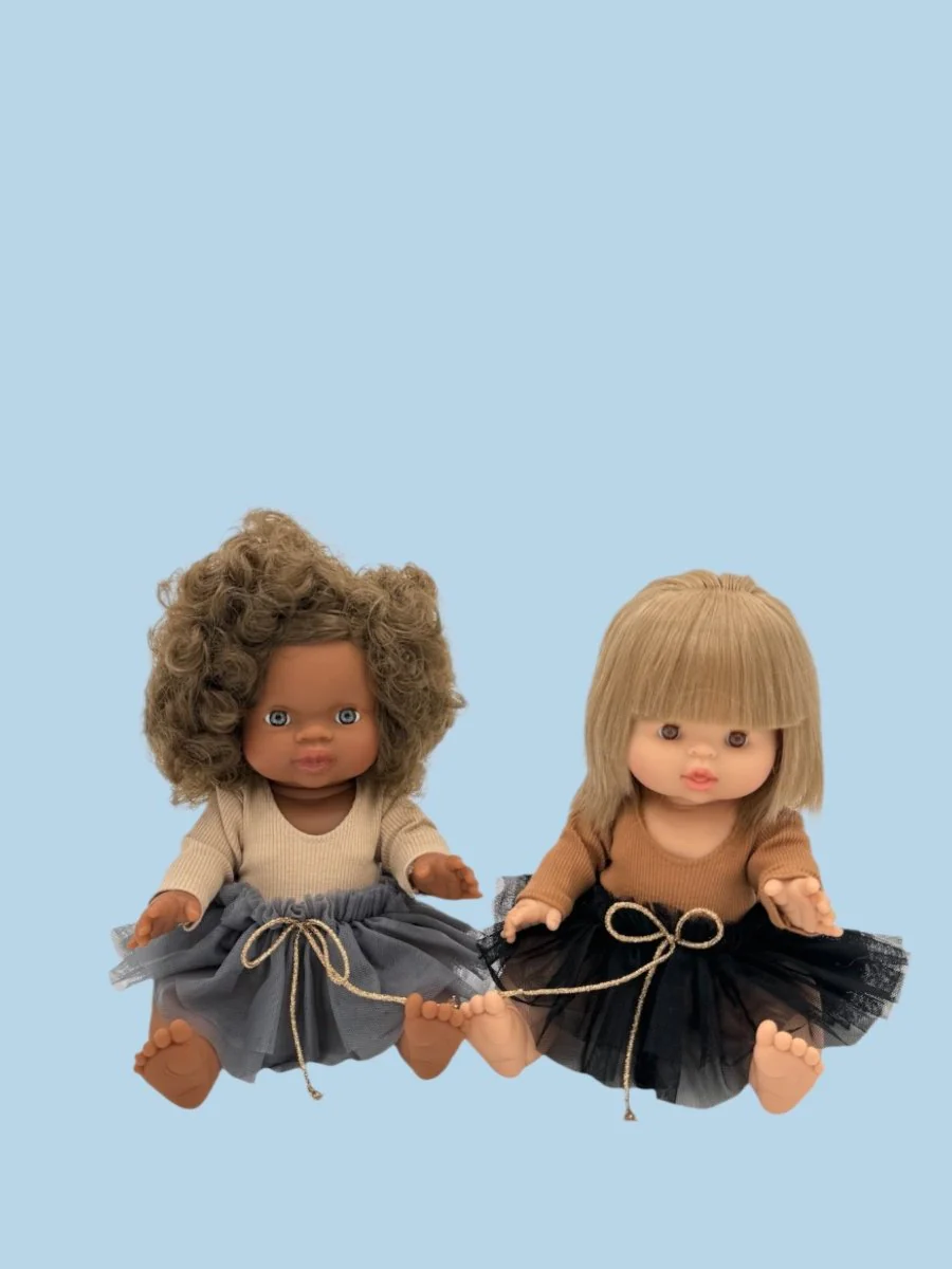 Minikane Doll Clothes | Doll Tutu Bodysuit - Misty Meadow - Image 3