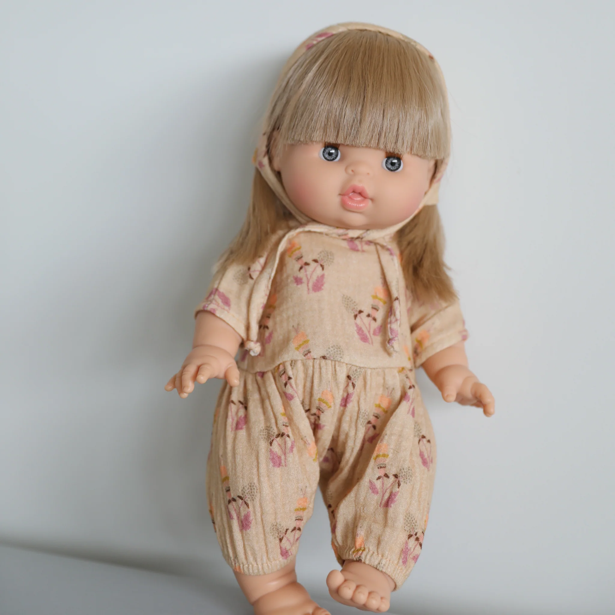 Minikane Doll Clothes - Flower Romper with Bonnet - Image 2