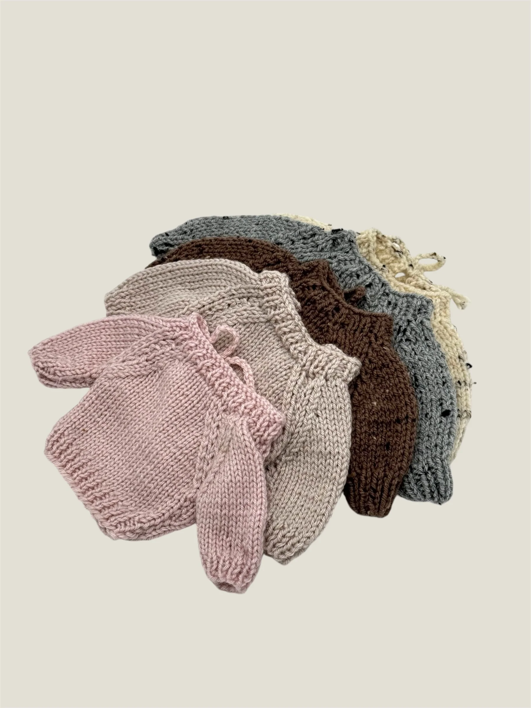 Minikane Doll Clothes | Knitted Pullover - Chocolate - Image 9