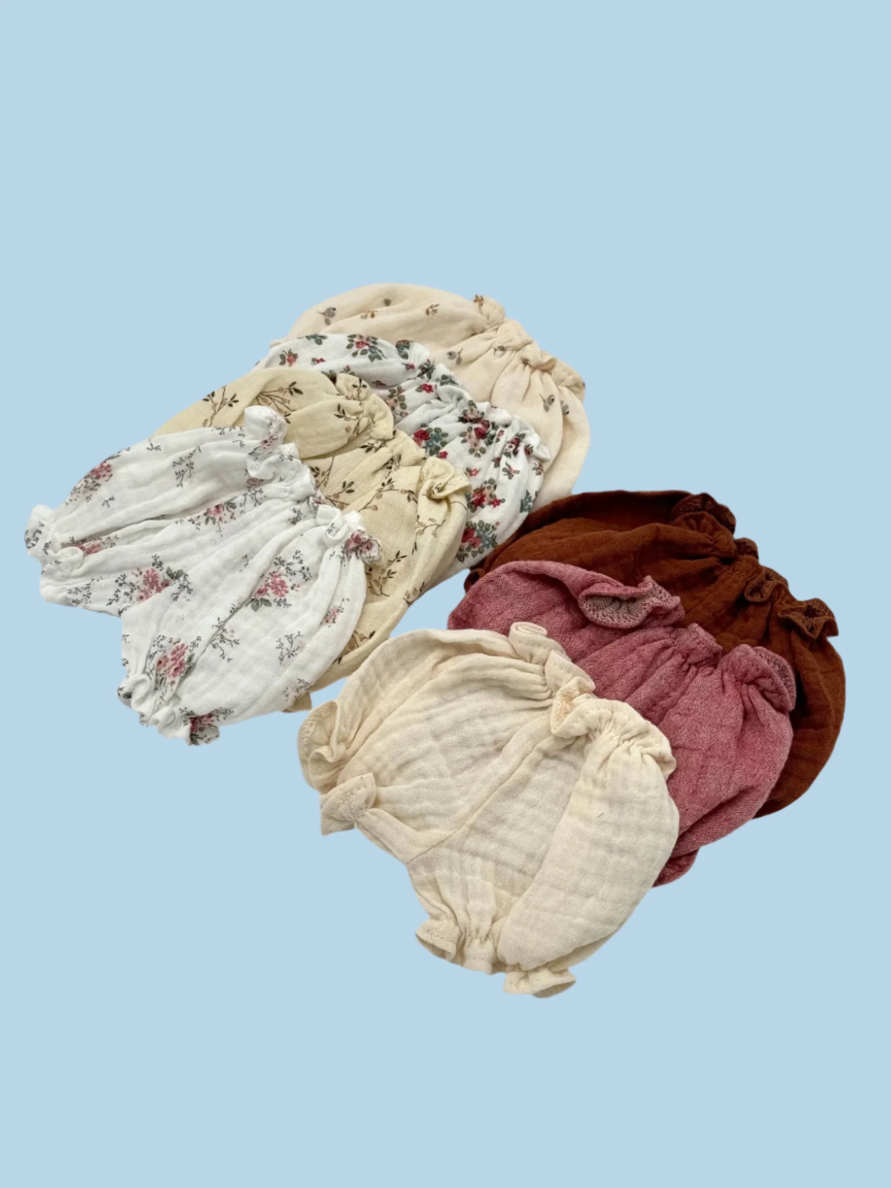 Minikane Doll Clothes | Muslin Bloomers - Rose Garden - Image 4