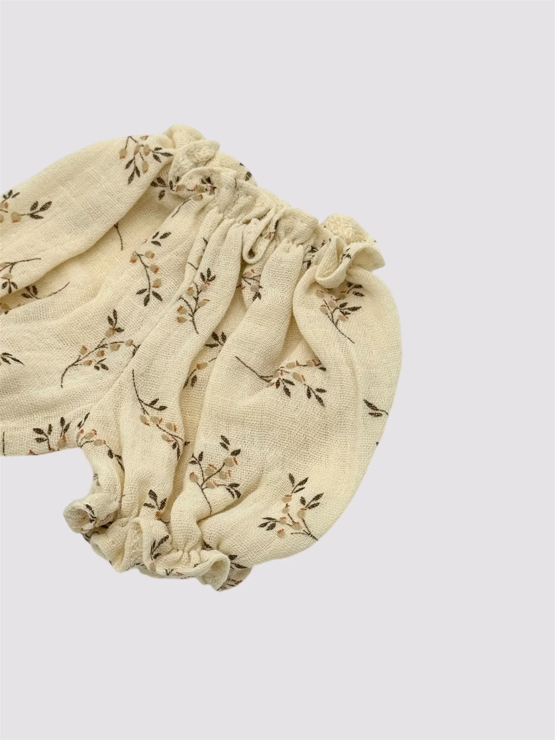 Minikane Doll Clothes | Muslin Bloomers - Woodland Whisper - Image 3