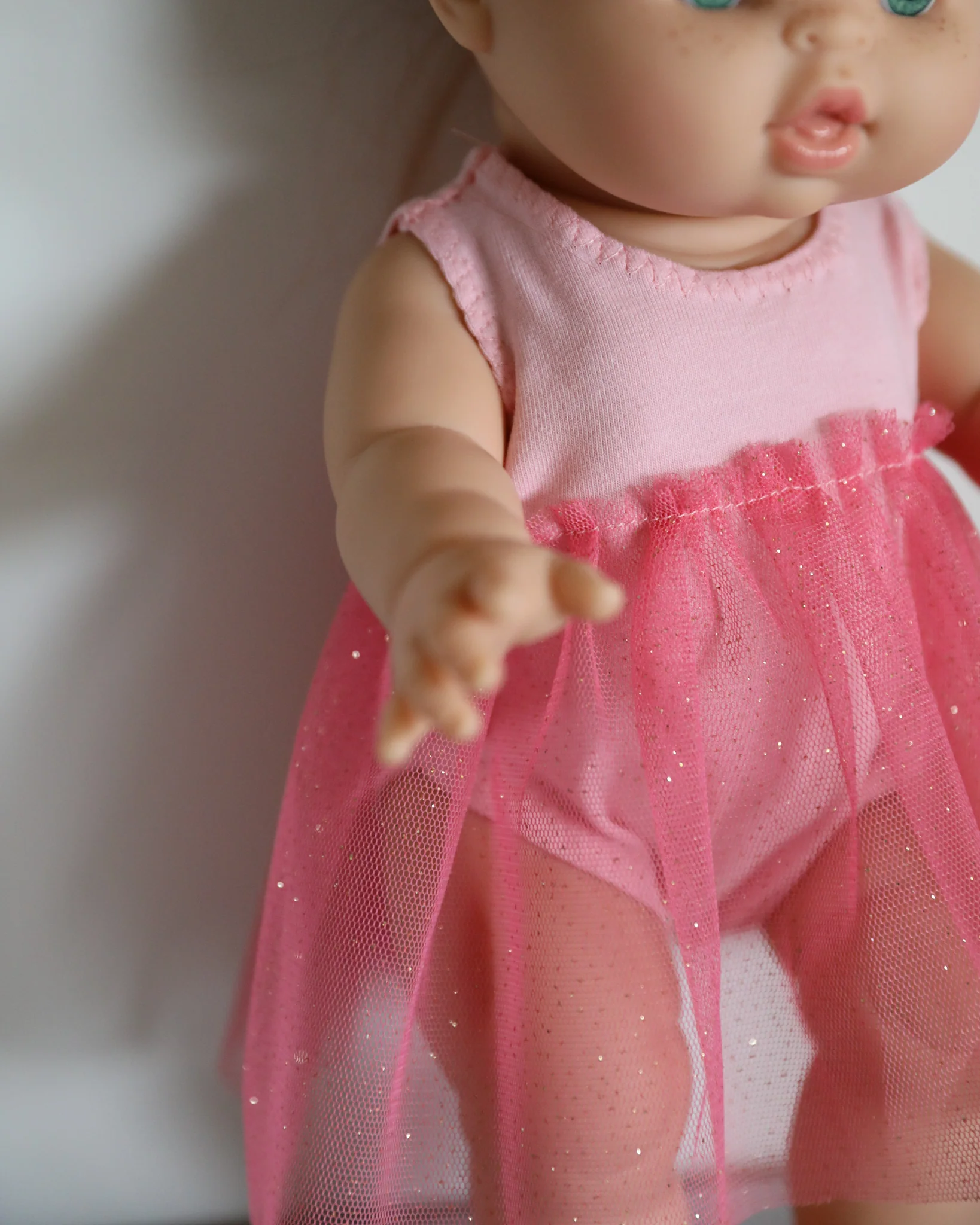 Minikane Doll Clothes | Pink Tutu Onesie - Image 3