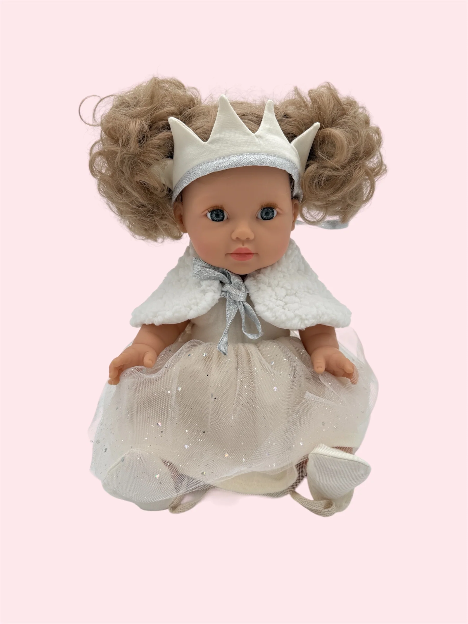Princess Doll Tutu Outfit - Ecru - Image 3