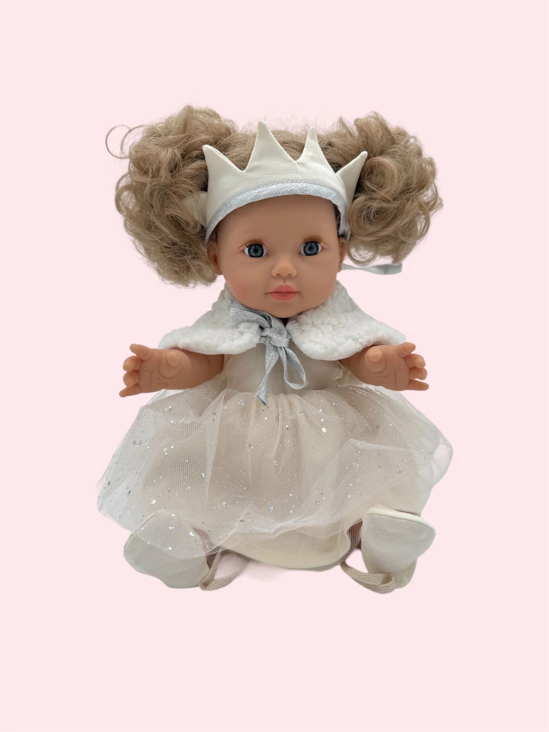Princess Doll Tutu Outfit - Ecru - Image 4