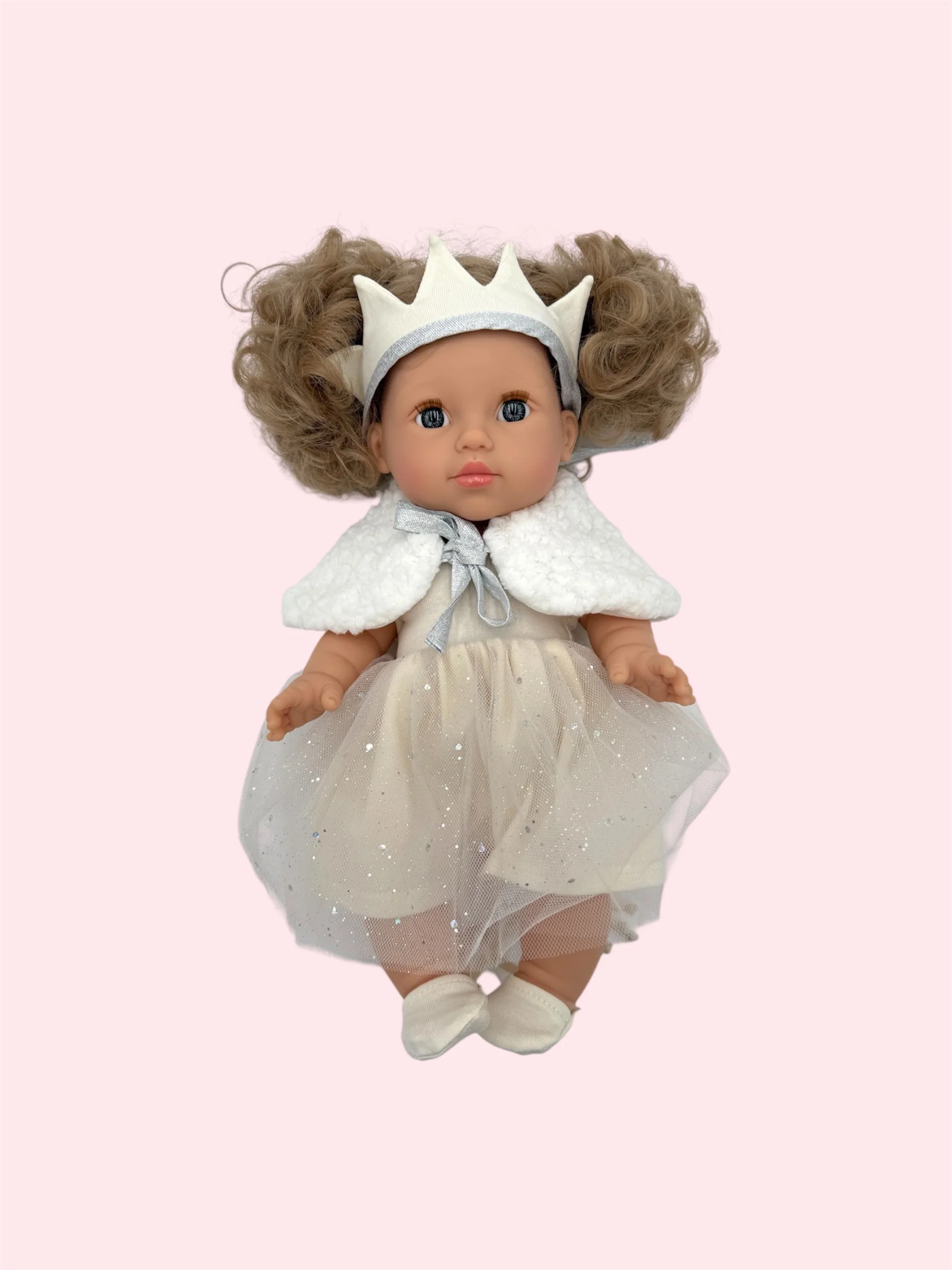 Princess Doll Tutu Outfit - Ecru - Image 5