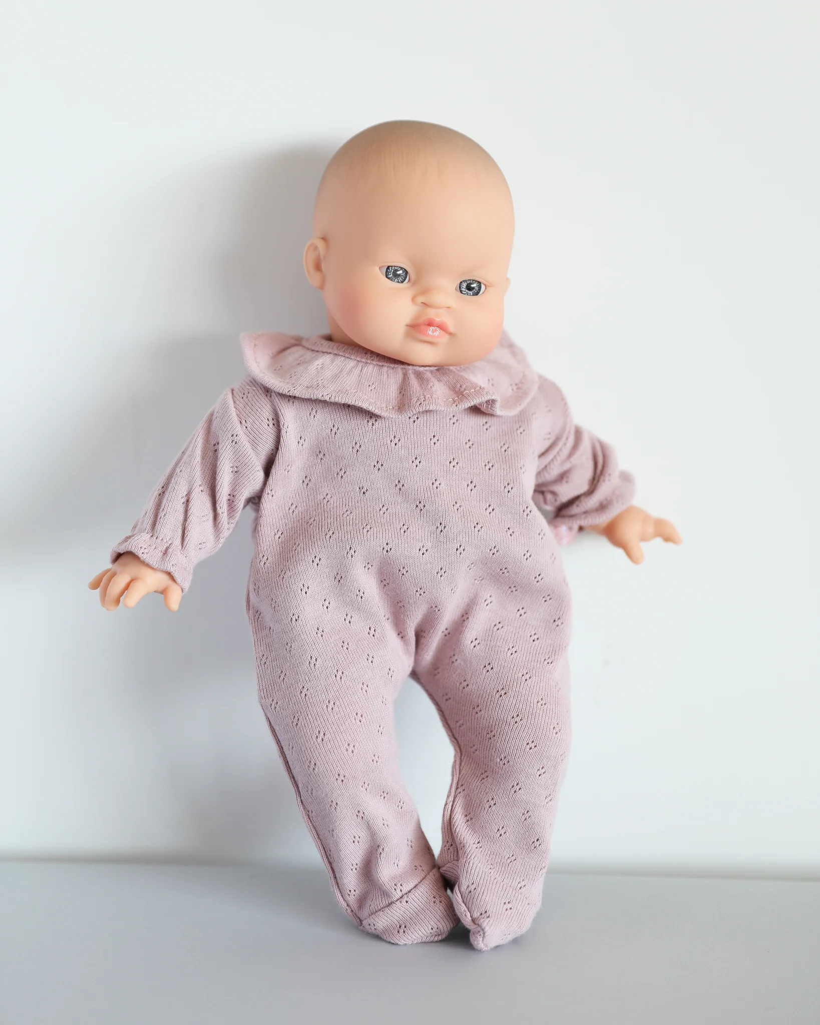 Minikane Doll Clothes | Soft Body Doll One-Piece Outfit (Pink) - Image 3