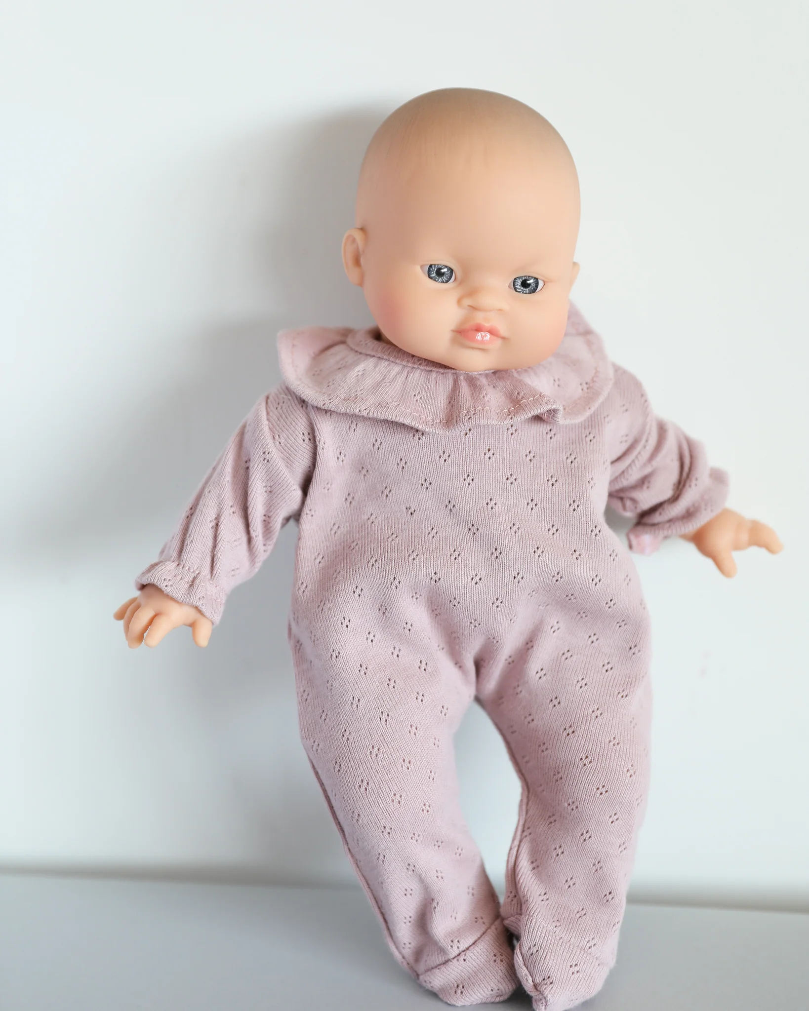 Minikane Doll Clothes | Soft Body Doll One-Piece Outfit (Pink) - Image 5