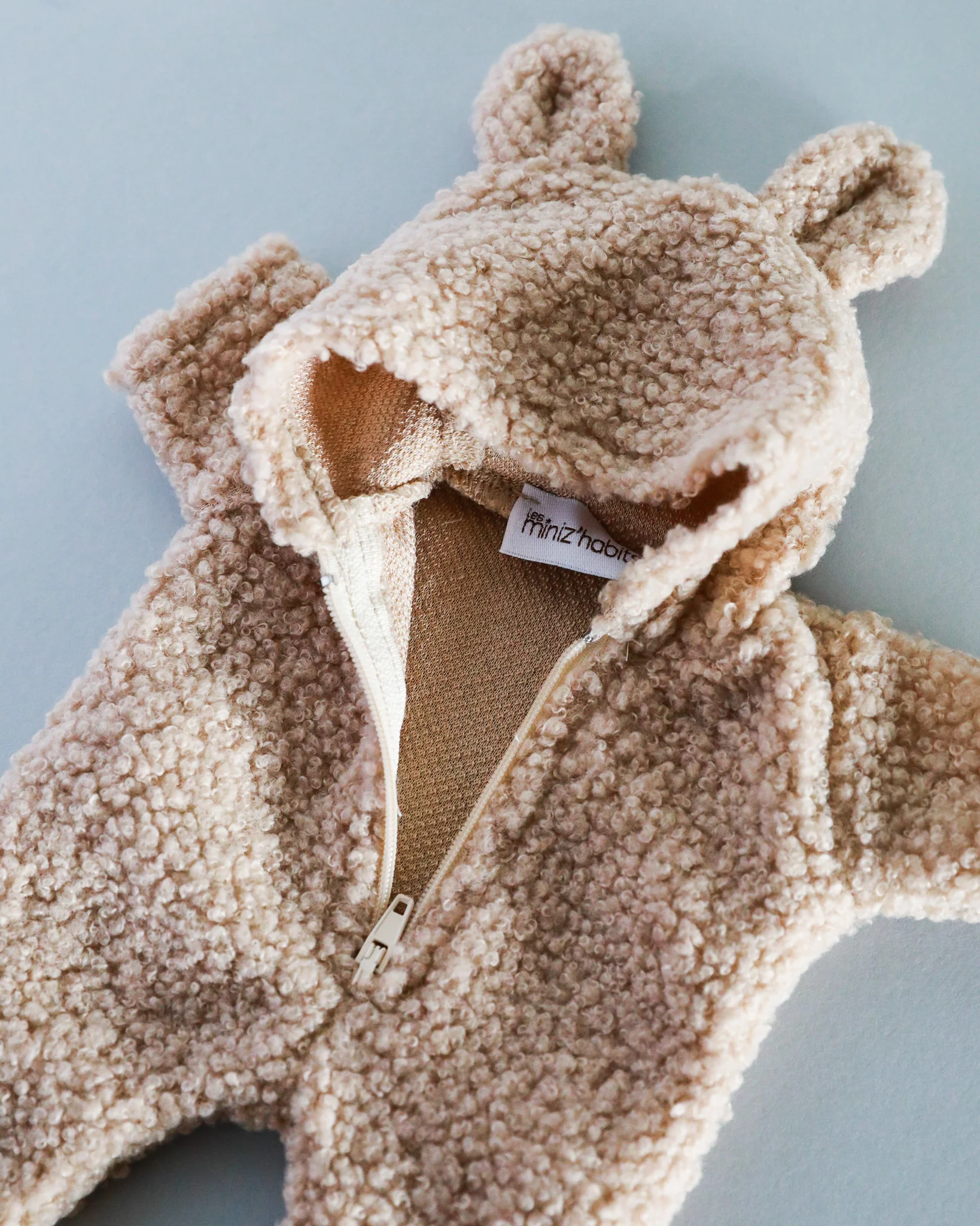 Minikane Doll Clothes | Soft Body Doll Winnie Jumpsuit (Brown) - Image 5