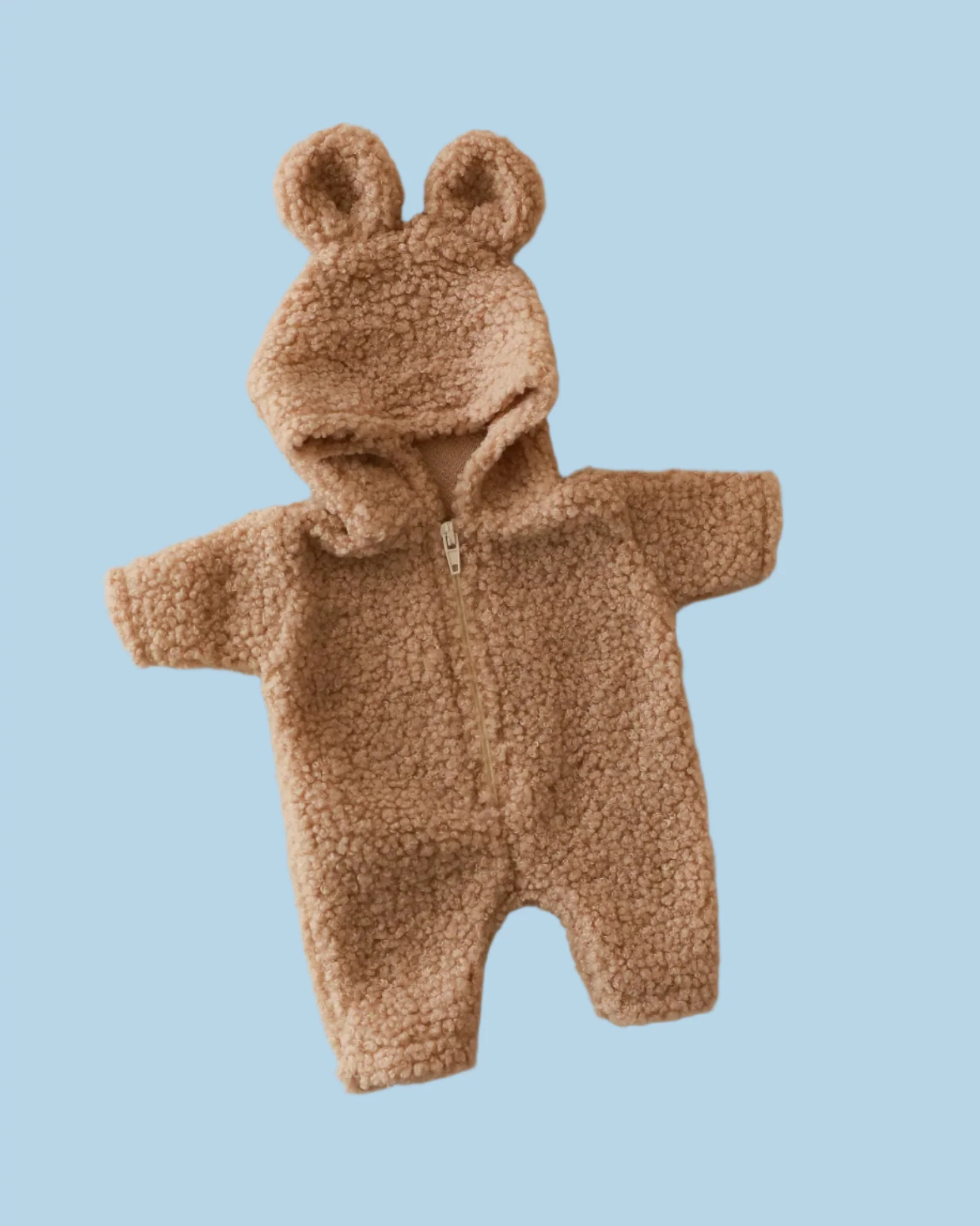 Minikane Doll Clothes | Winnie Doll Jumpsuit - Beige - Image 2