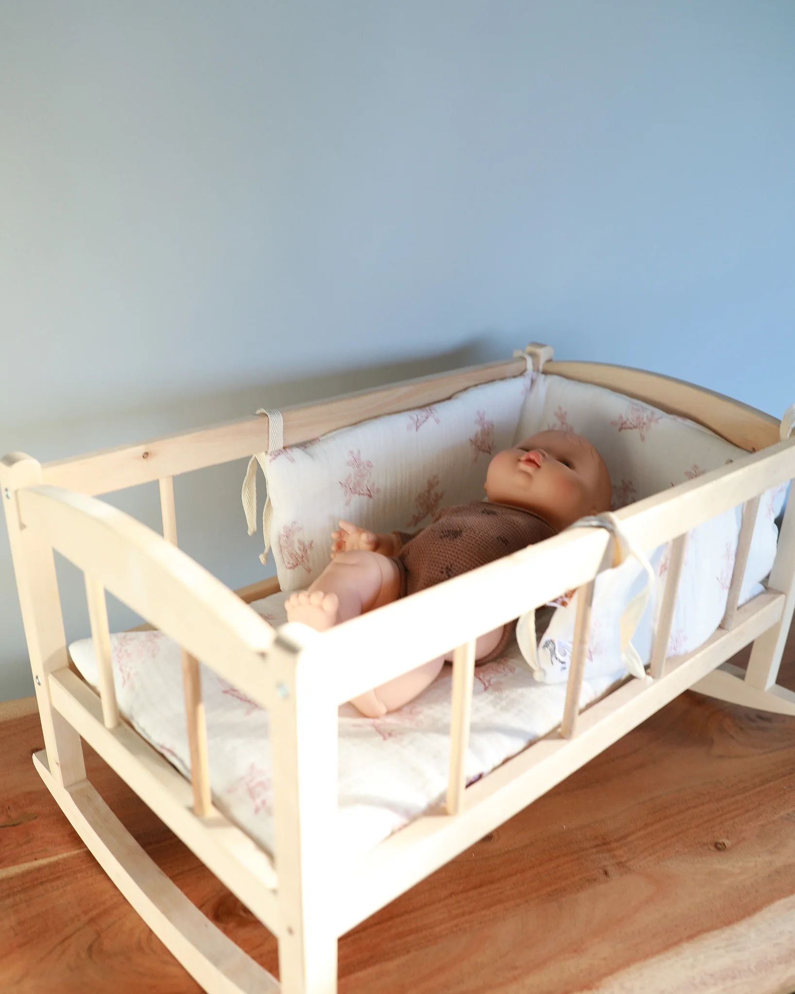 Minikane Doll Furniture | Doll Cradle Bed - Birdie - Image 5