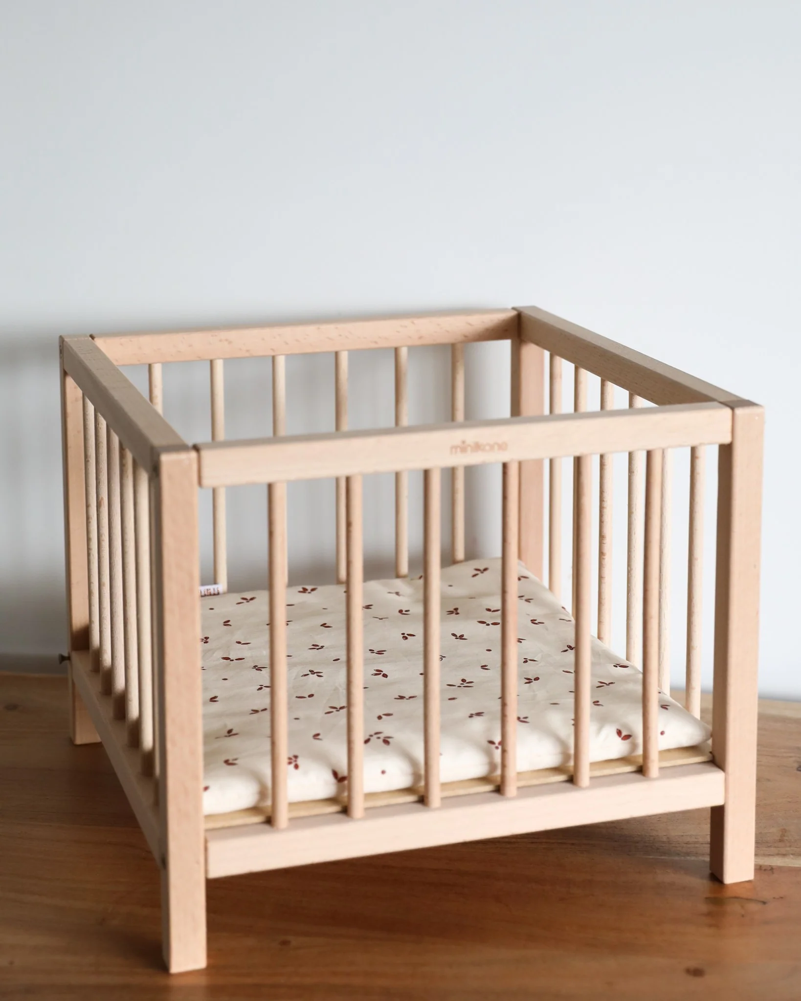 Minikane Doll Furniture | Wooden Baby Doll Playpen - Image 2