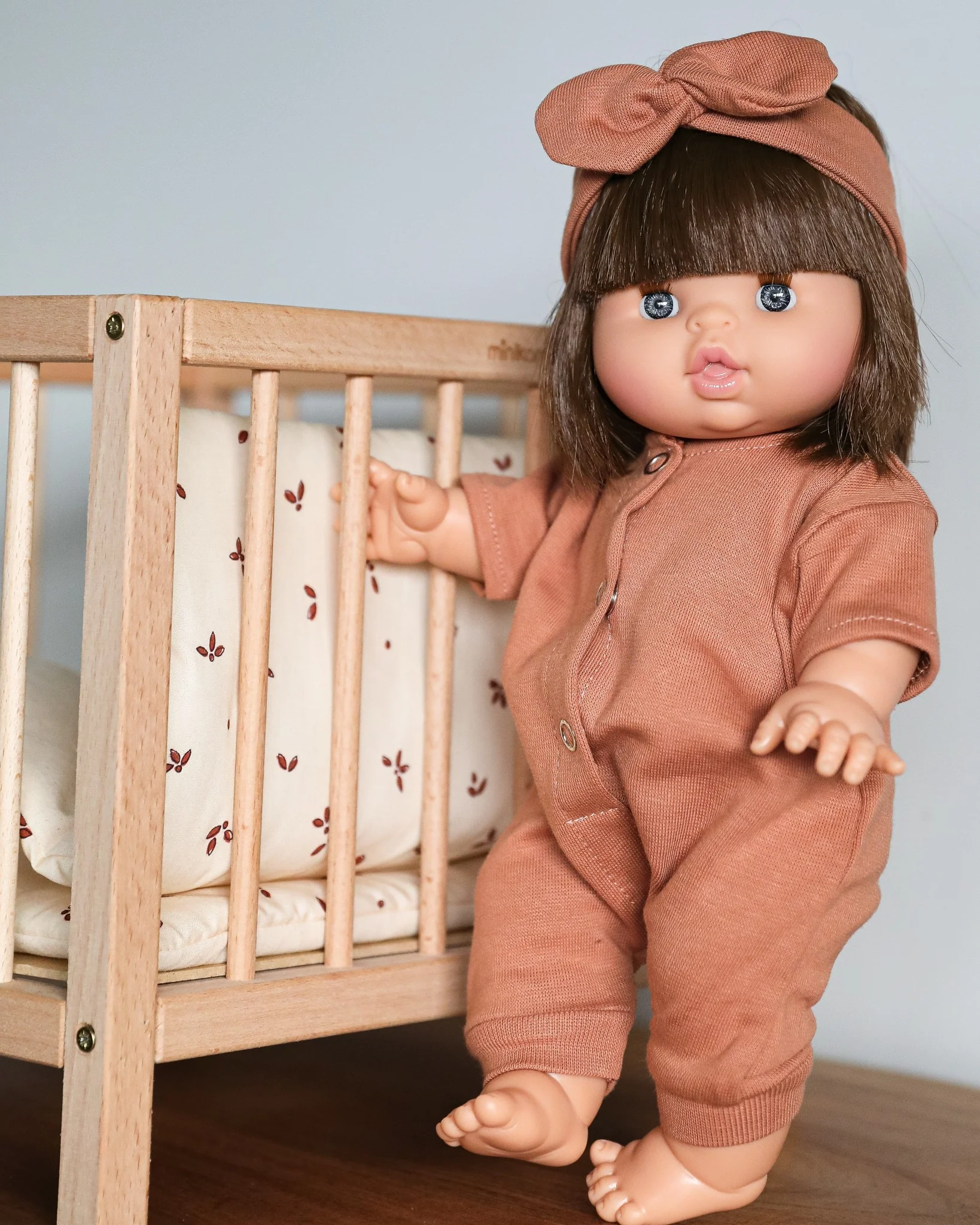 Minikane Doll Furniture | Wooden Baby Doll Playpen - Image 5