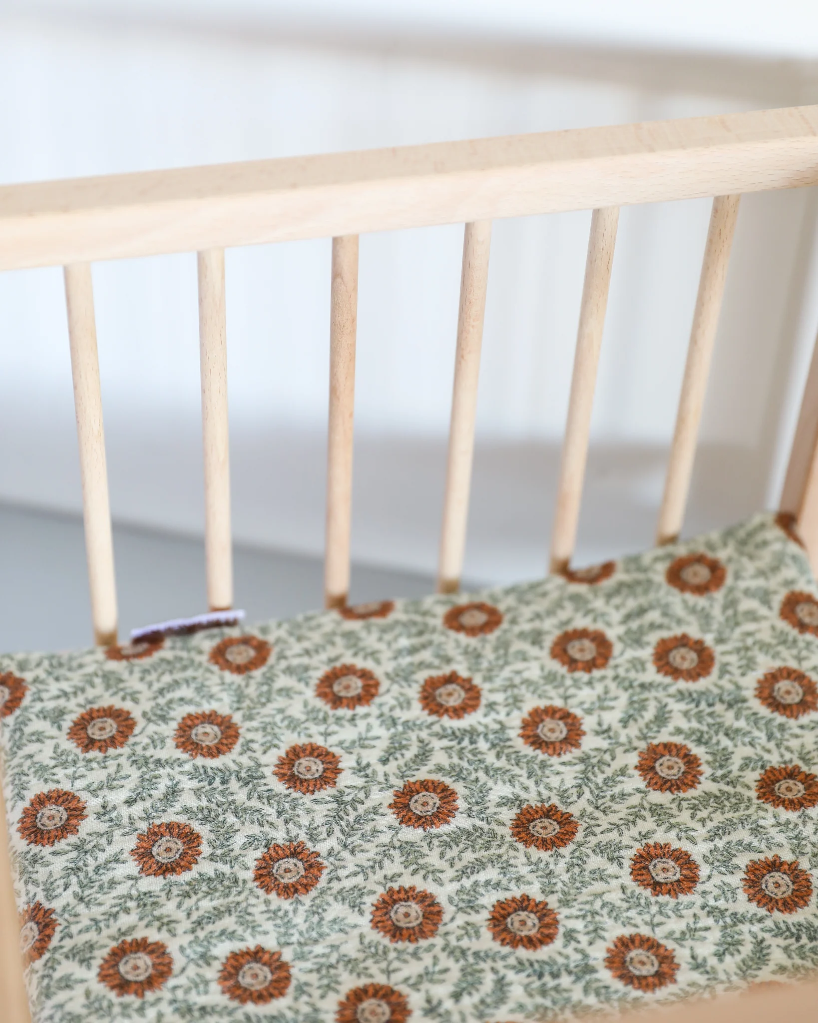 Minikane Doll Furniture | Baby Doll Playpen - Sunflower Print - Image 5