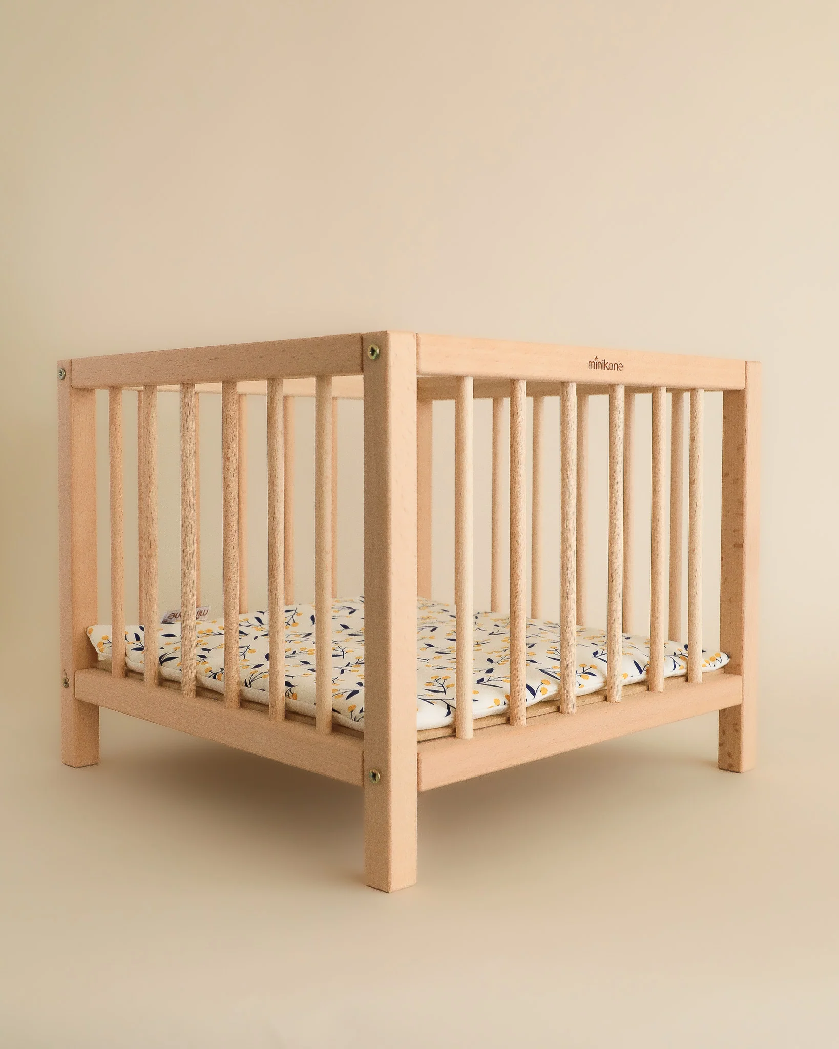 Minikane Doll Furniture | Wooden Doll Playpen - Mimosa - Image 2