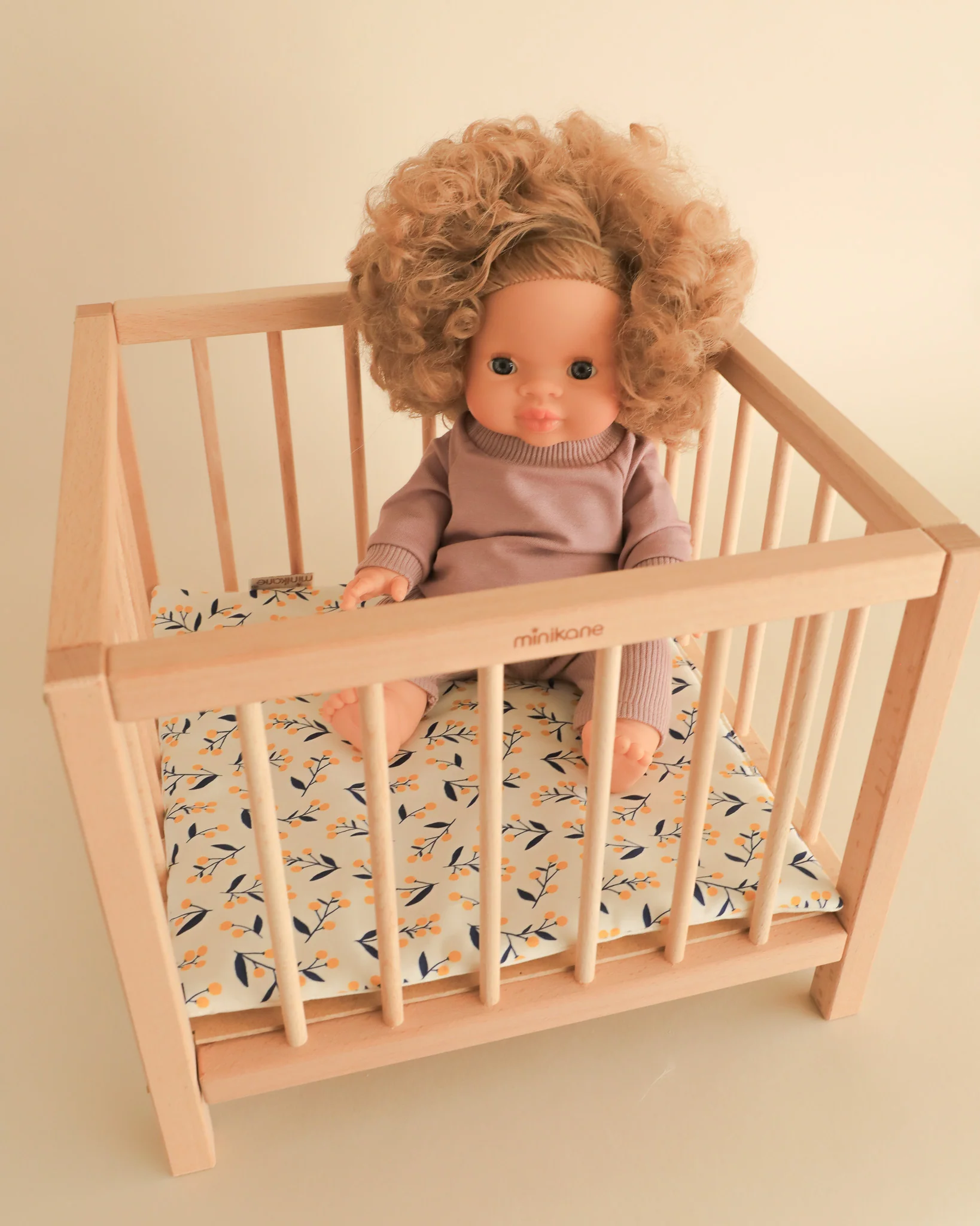 Minikane Doll Furniture | Wooden Doll Playpen - Mimosa - Image 7