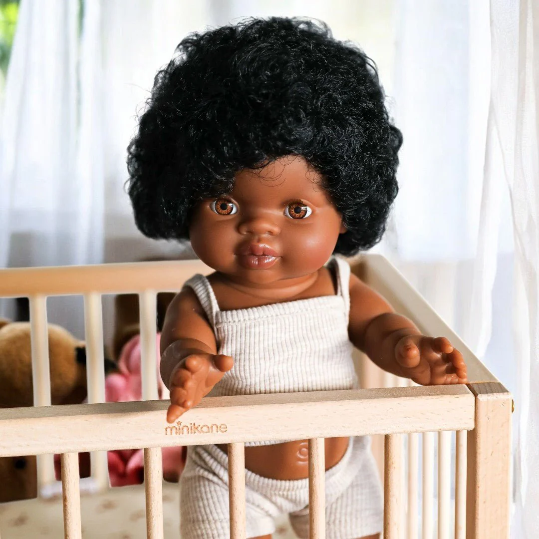 Minikane Doll | 13" Baby Girl Doll - Jahia - Image 3
