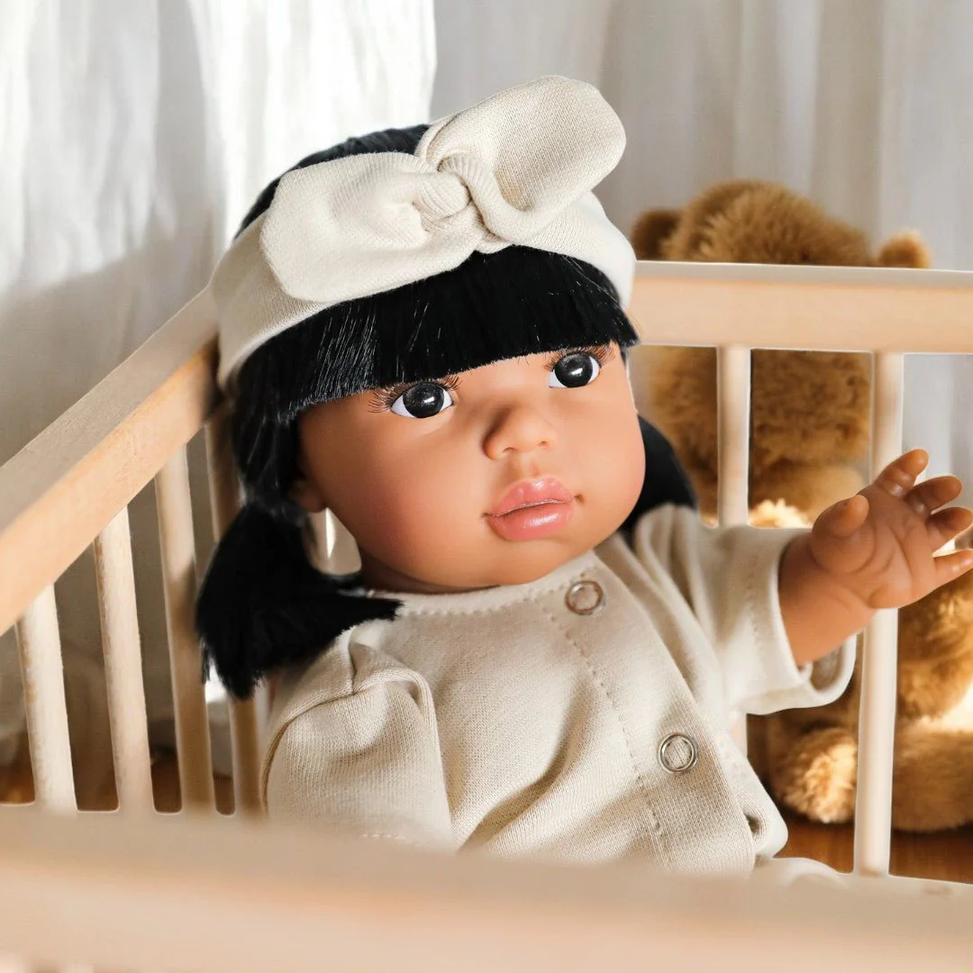 Minikane Doll | 13" Baby Girl Doll - Latika - Image 3