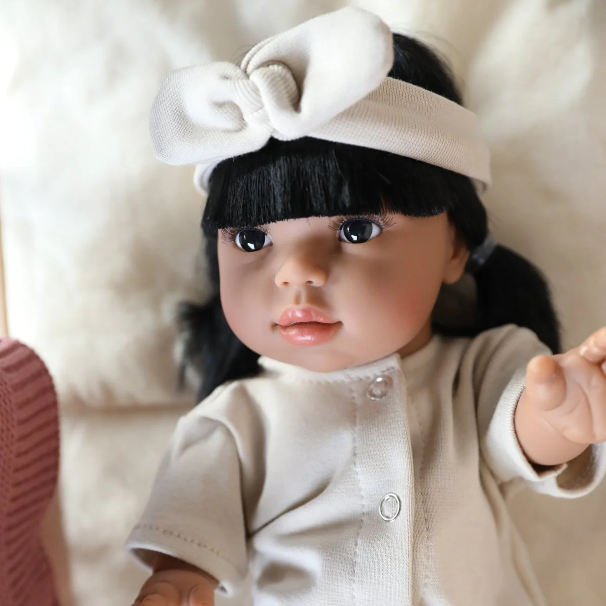 Minikane Doll | 13" Baby Girl Doll - Latika - Image 4