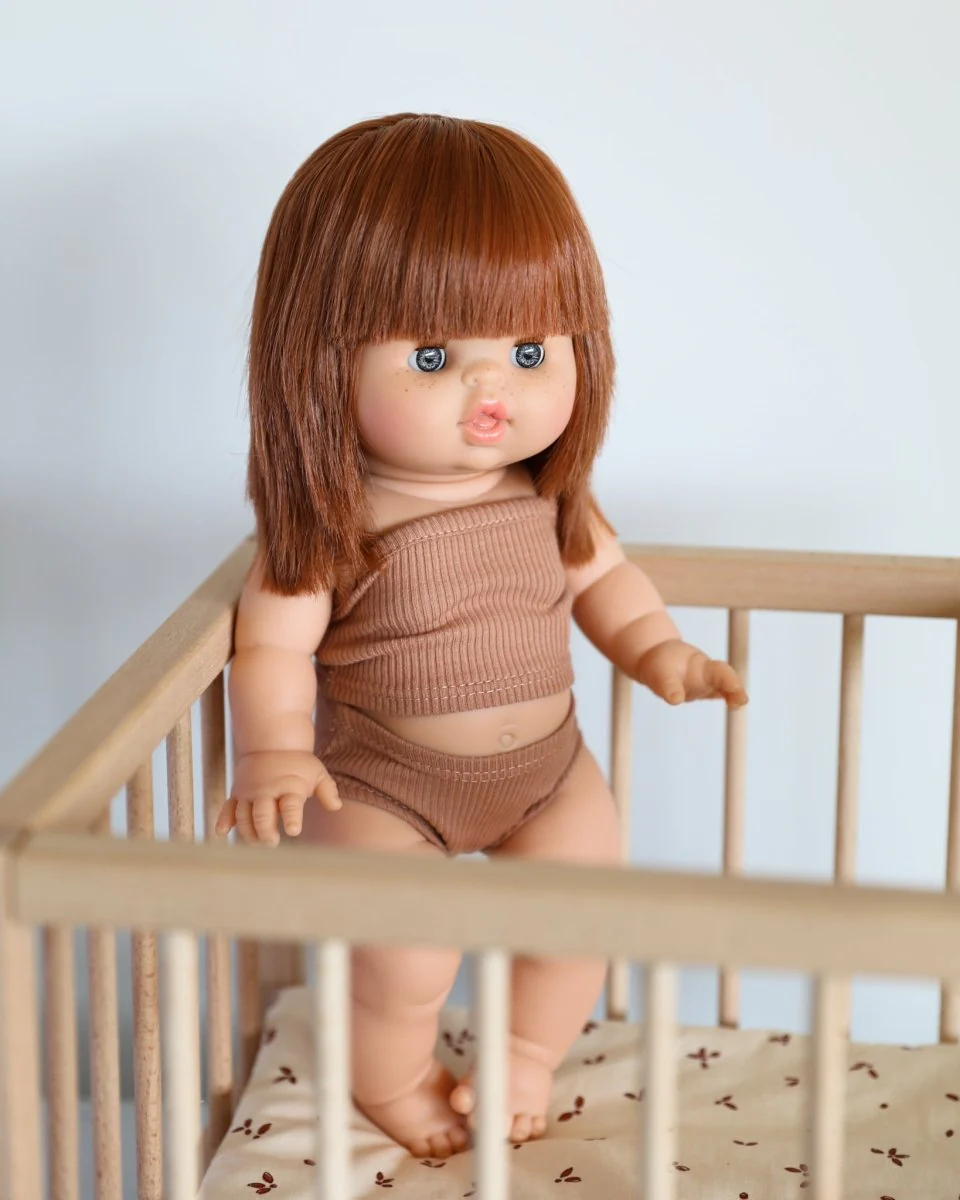 Minikane | 13" Sleepy Baby Girl Doll - Capucine (Clothes Sold Separately) - Image 3