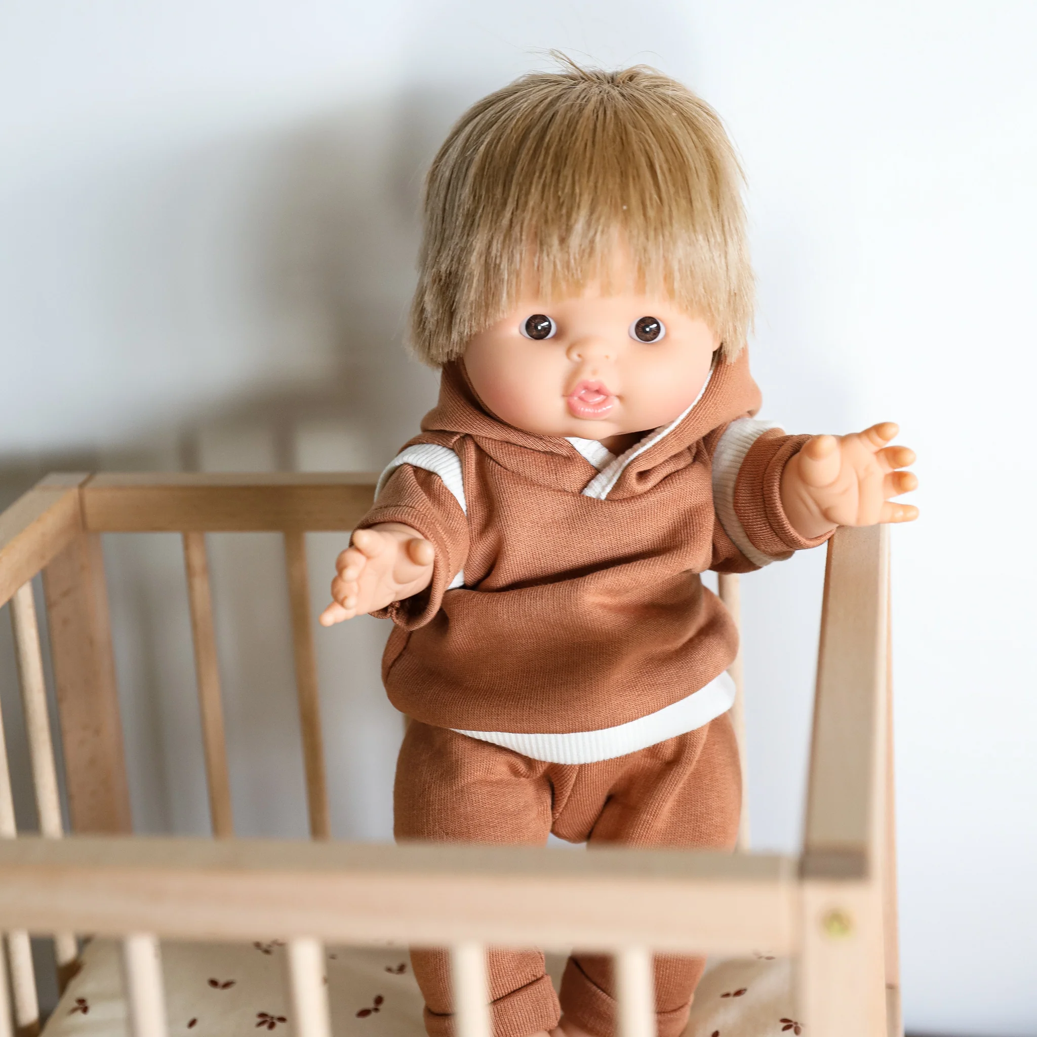 Minikane Doll | 13" Baby Boy Doll - Achille - Image 3