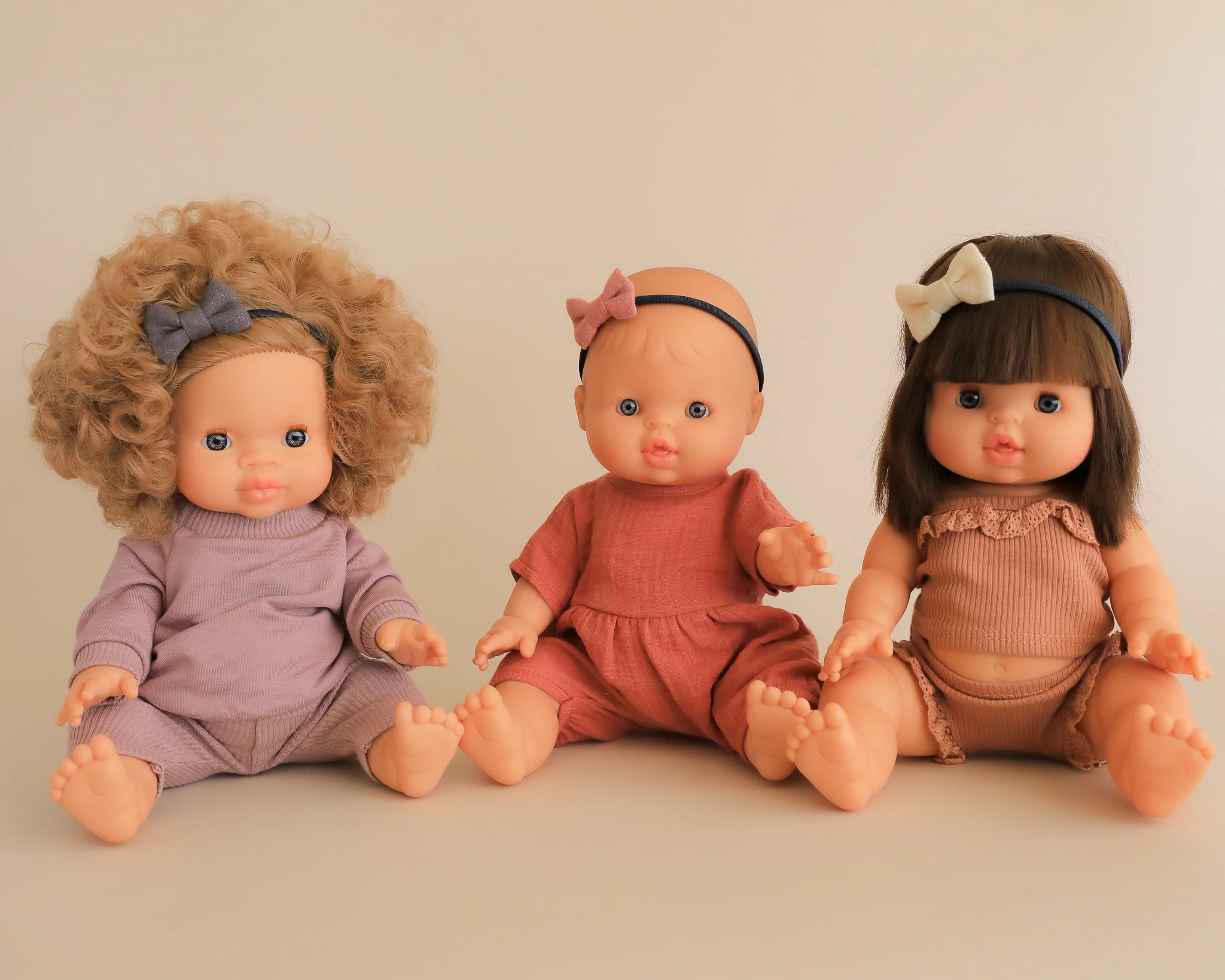 Minikane Doll Accessories | Baby Doll Headbands (Set of 3) - Image 5