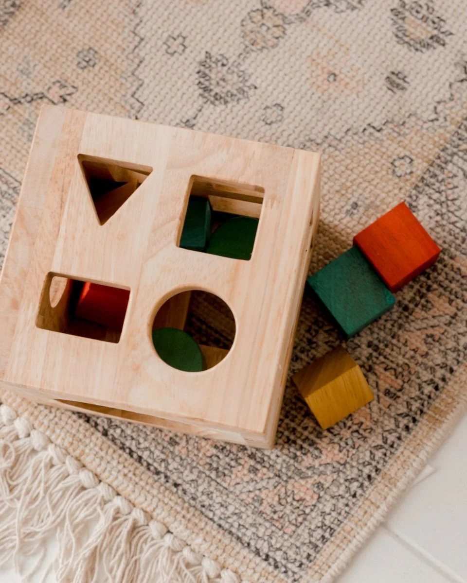 Montessori Shape Sorting Cube - Image 2