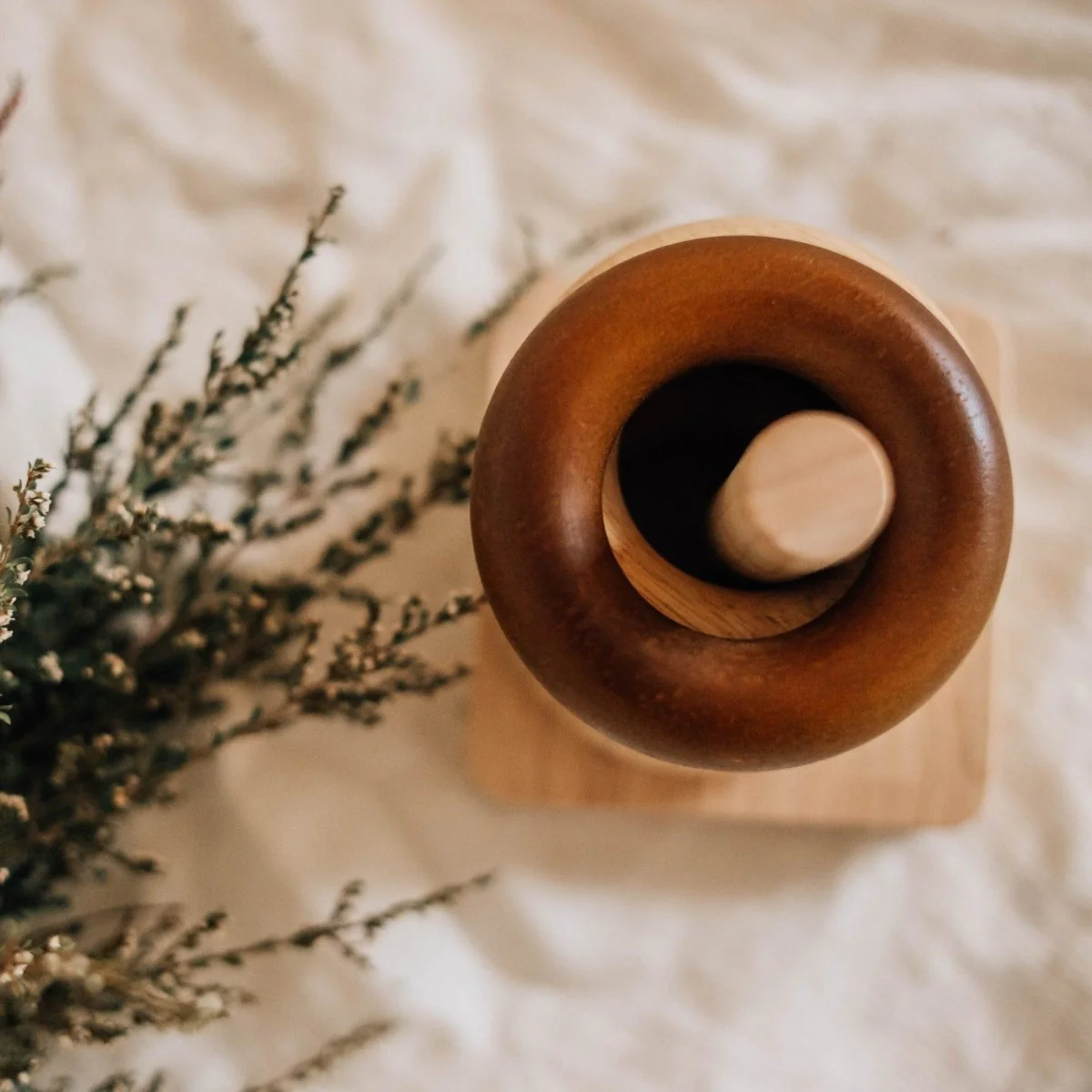 Montessori Wooden Stacking Rings - Image 3