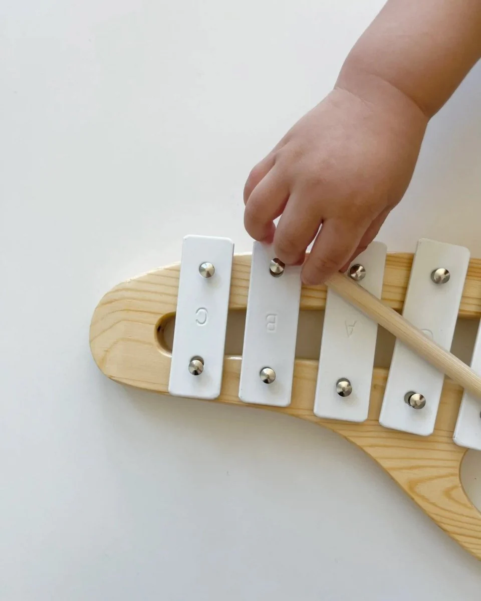 Montessori Wooden Xylophone Musical Toy - Image 8