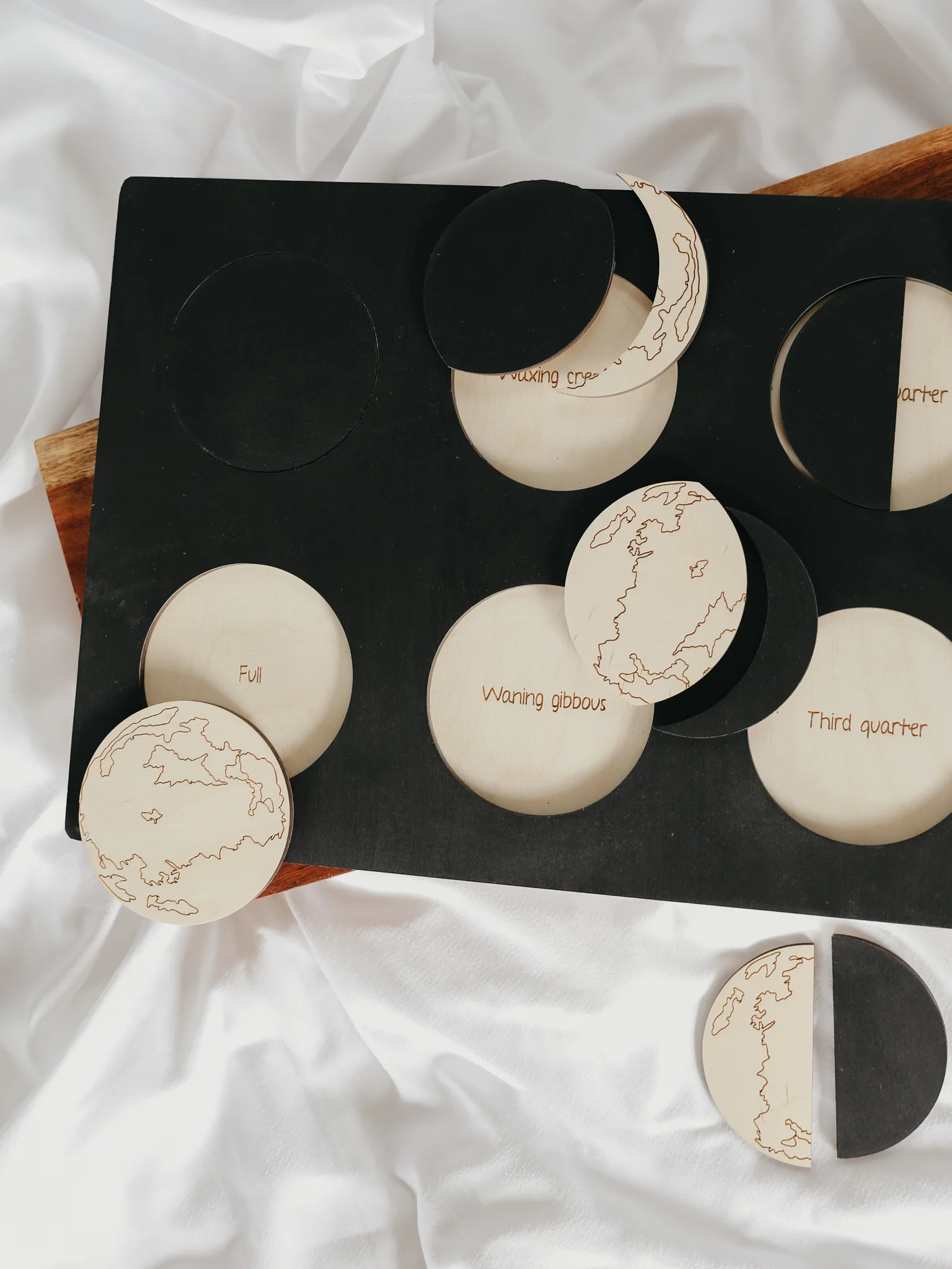Moon Phase Wooden Puzzle - Image 4