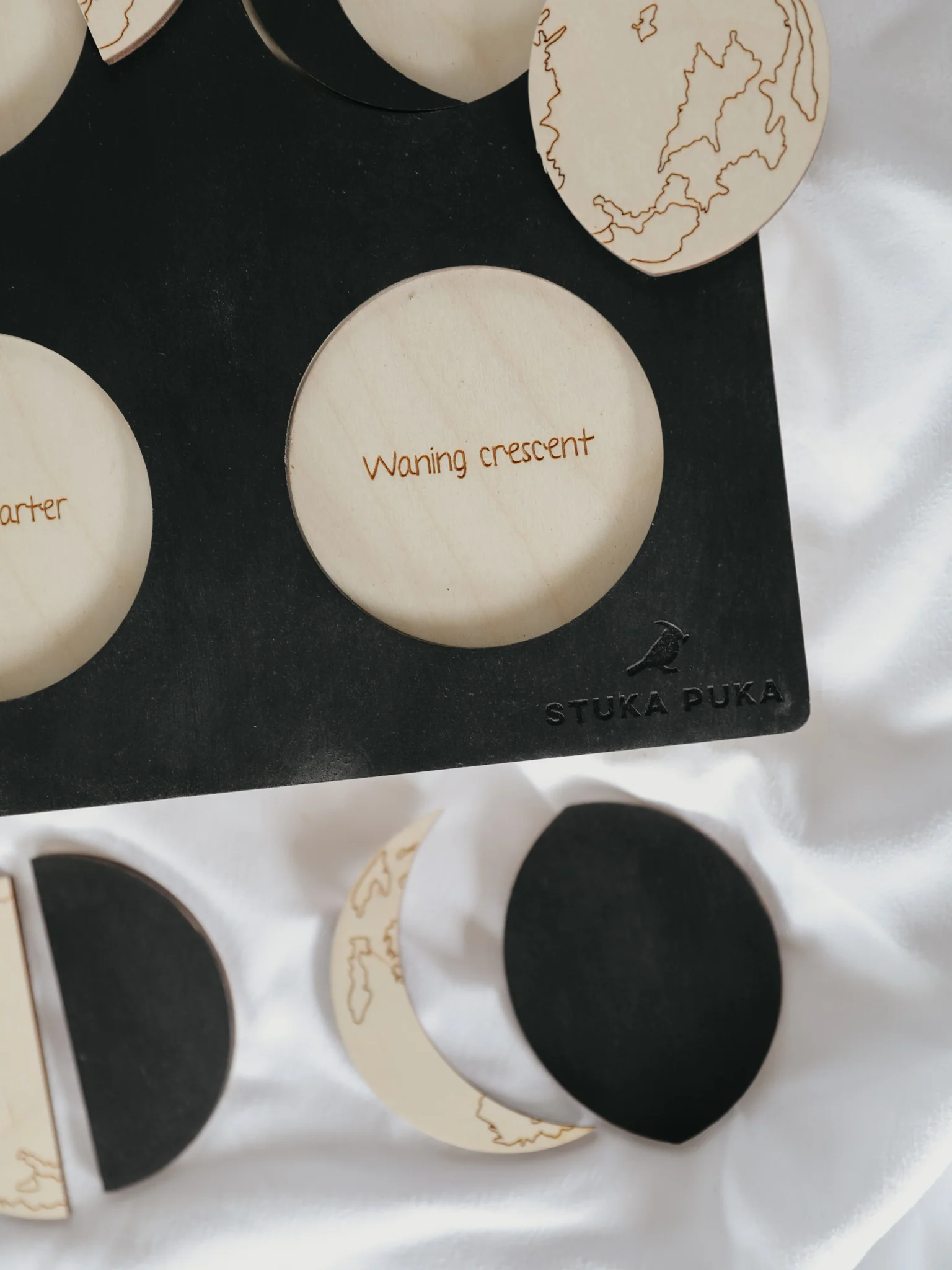 Moon Phase Wooden Puzzle - Image 5