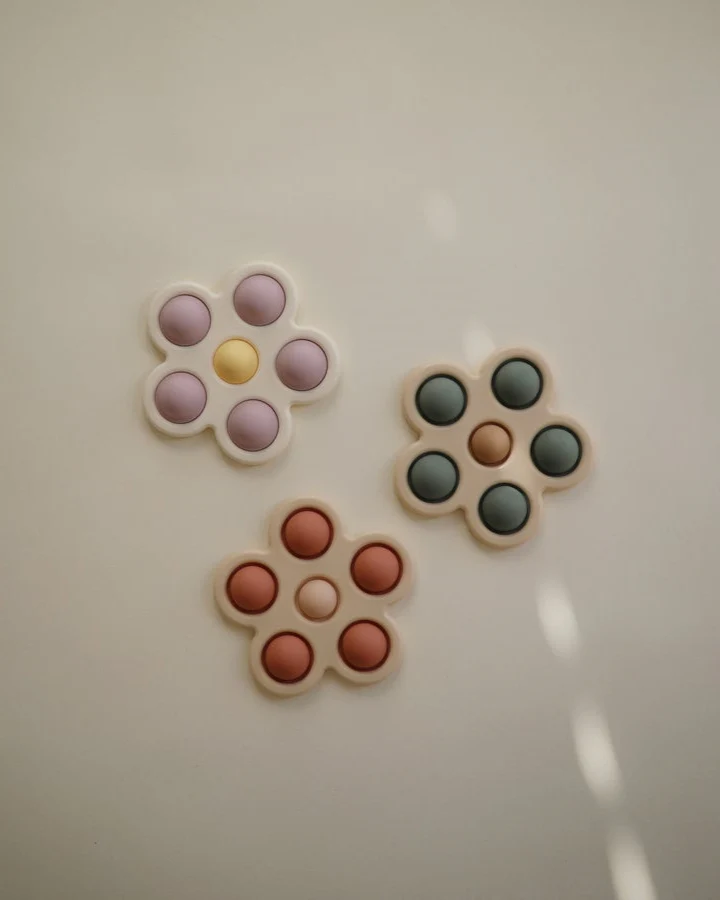 Mushie | Flower Press Toy - Image 2
