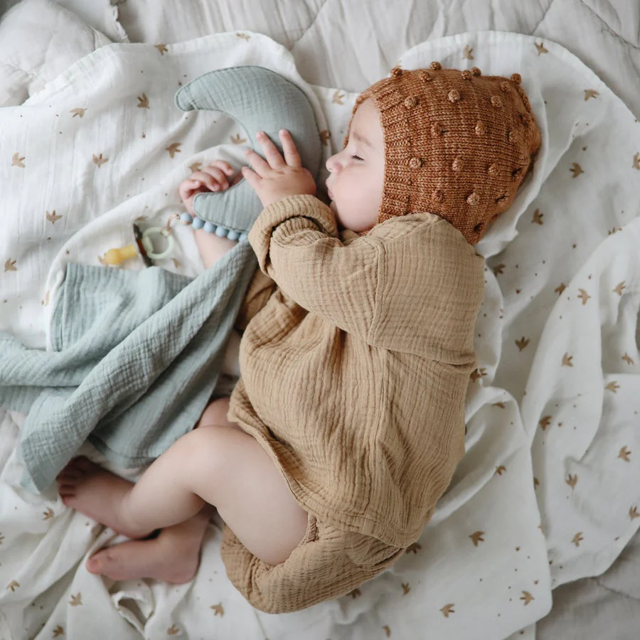 Mushie | Baby Security Blanket - Moon - Image 7