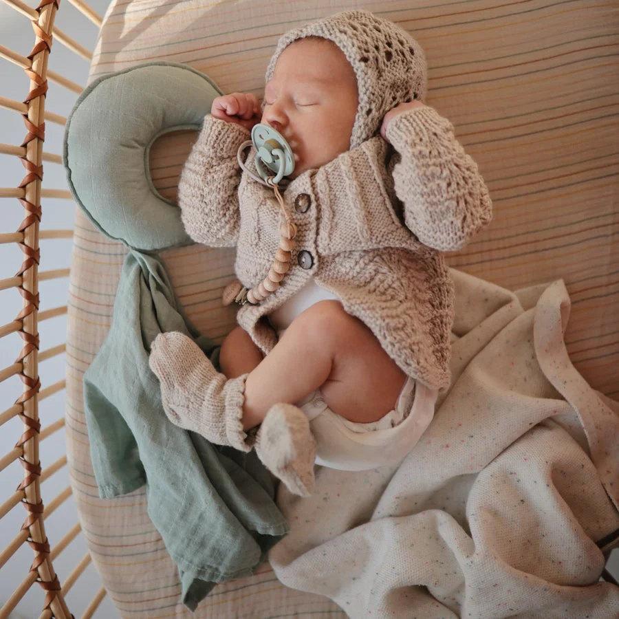 Mushie | Baby Security Blanket - Moon - Image 10