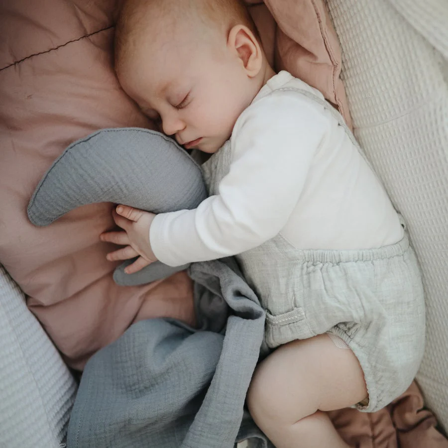 Mushie | Baby Security Blanket - Moon - Image 5