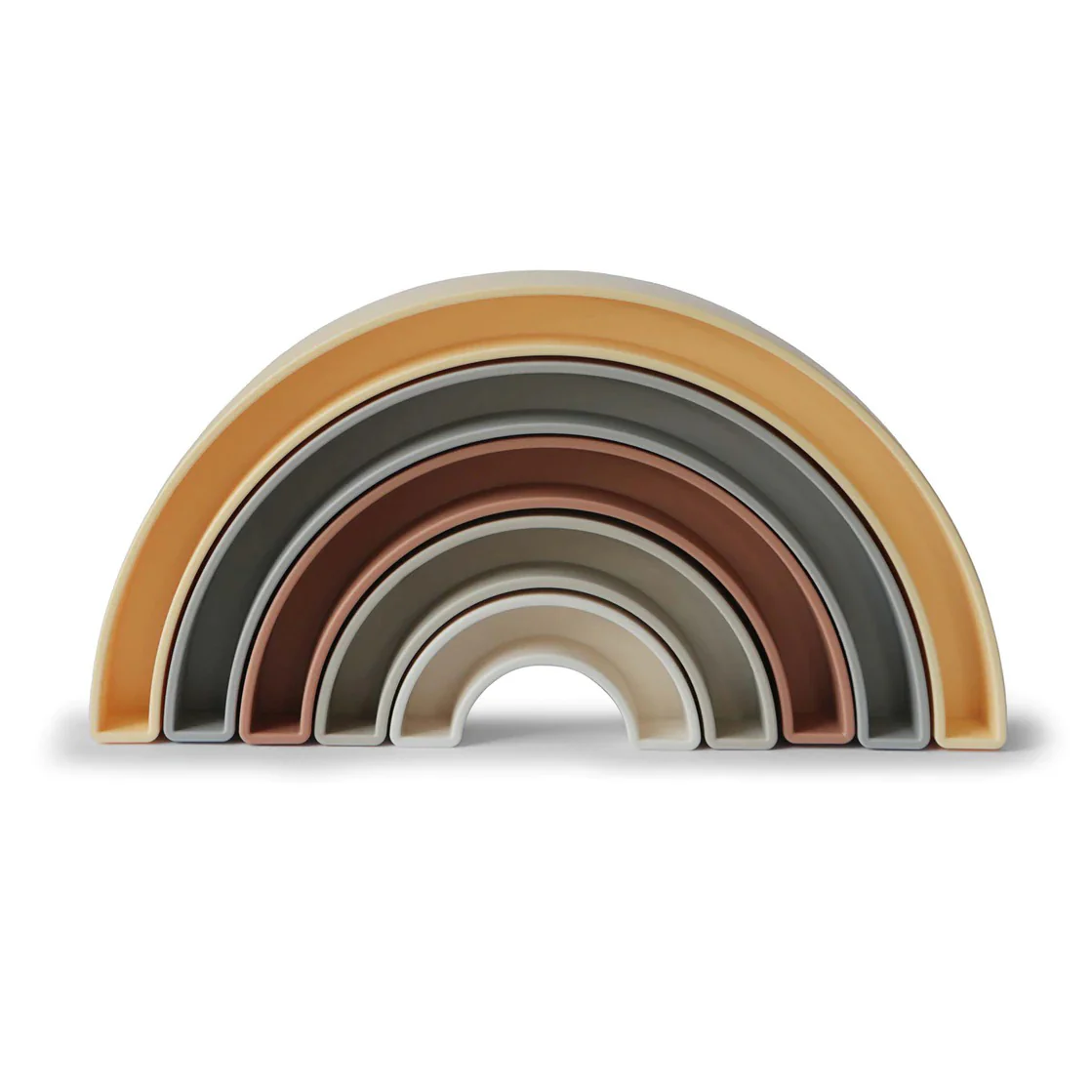 Mushie | Rainbow Stacking Toy - Image 2