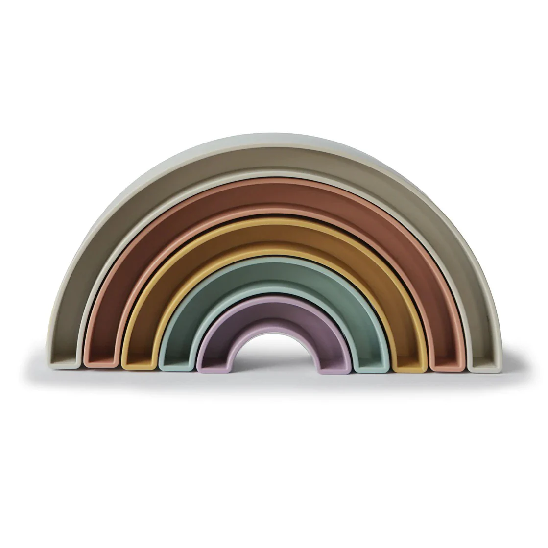Mushie | Rainbow Stacking Toy - Image 8