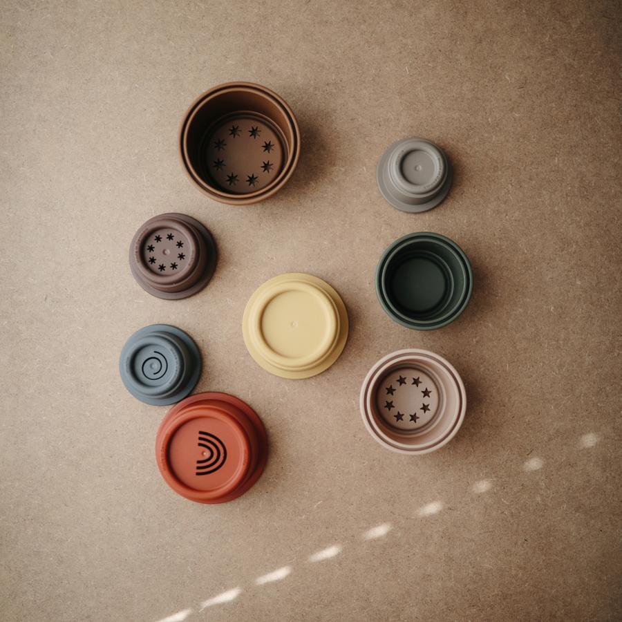 Mushie | Stacking Cups Baby Toy - Image 10